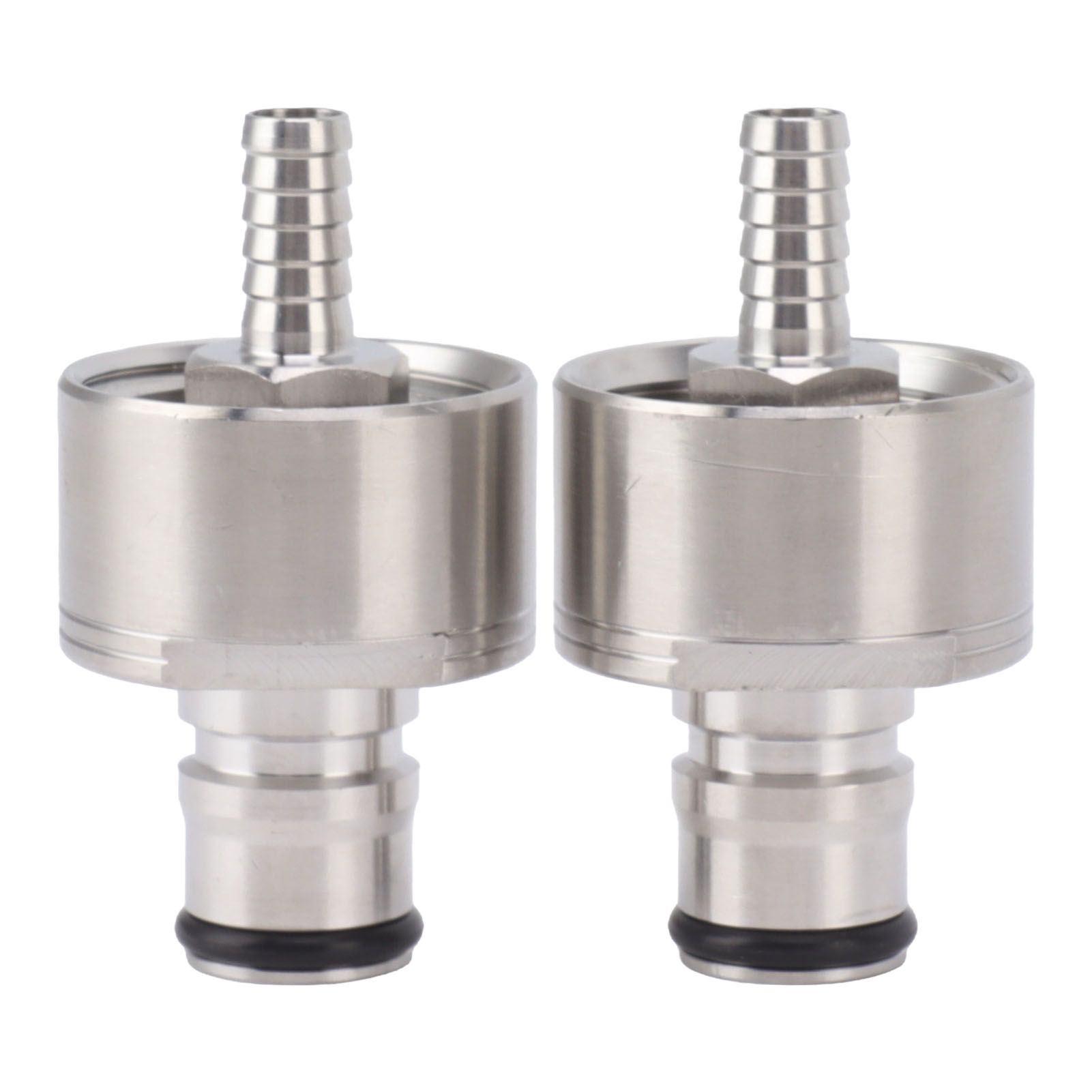 2PCS Stainless Steel Carbonation Cap Forced Carbonation PET Bottle Filling CO2