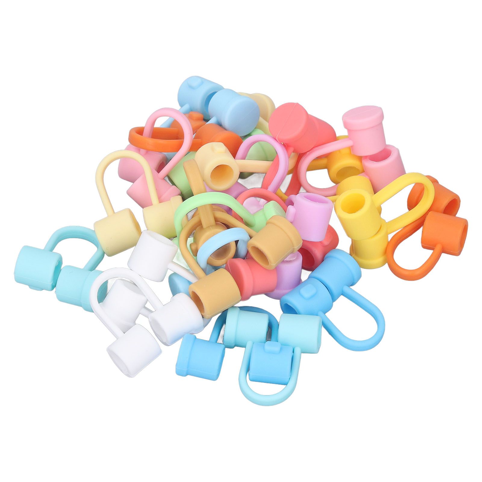 Straw Covers Dustproof Decorative Splash Proof Odorless Reusable Straw Toppers