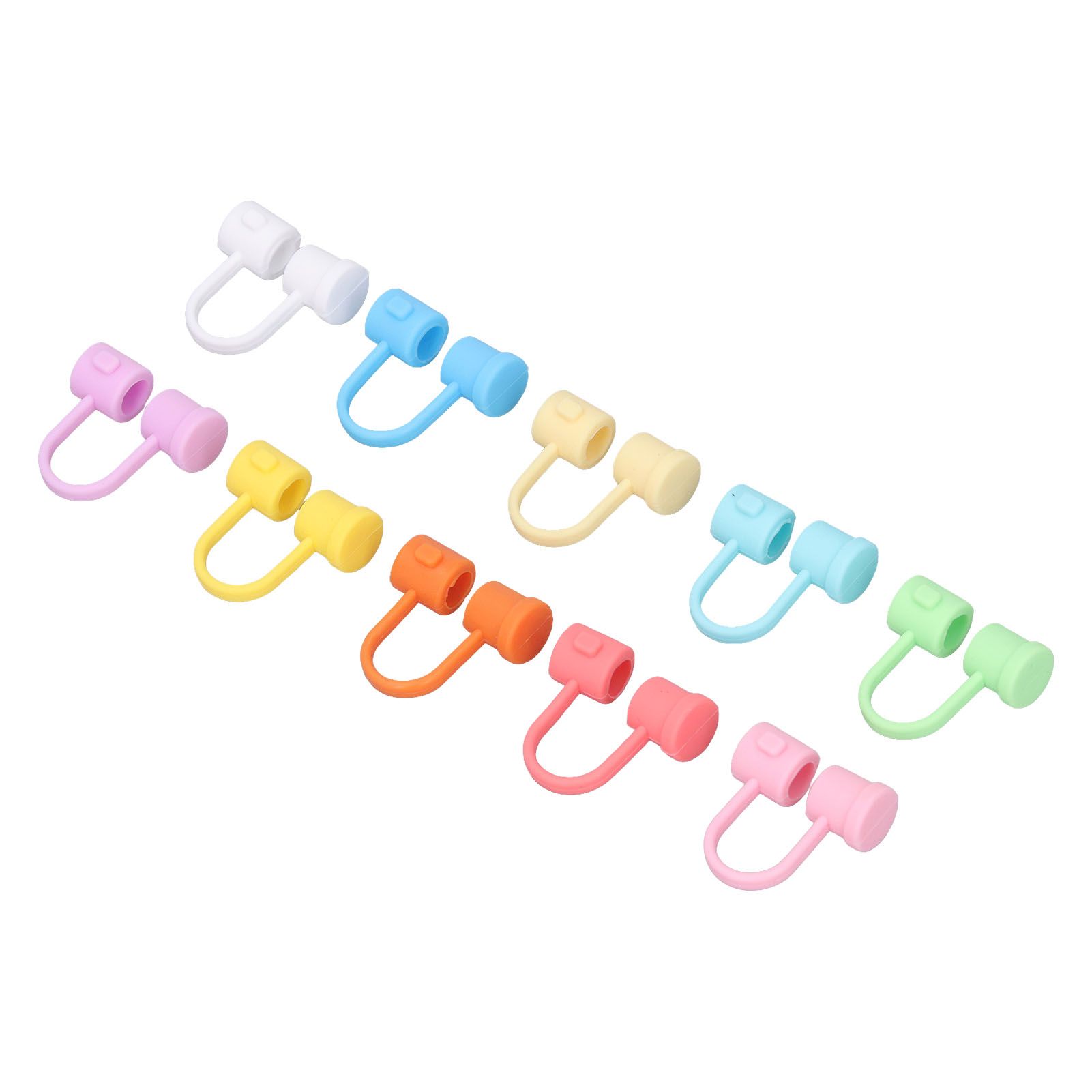 Straw Covers Dustproof Decorative Splash Proof Odorless Reusable Straw Toppers view 10