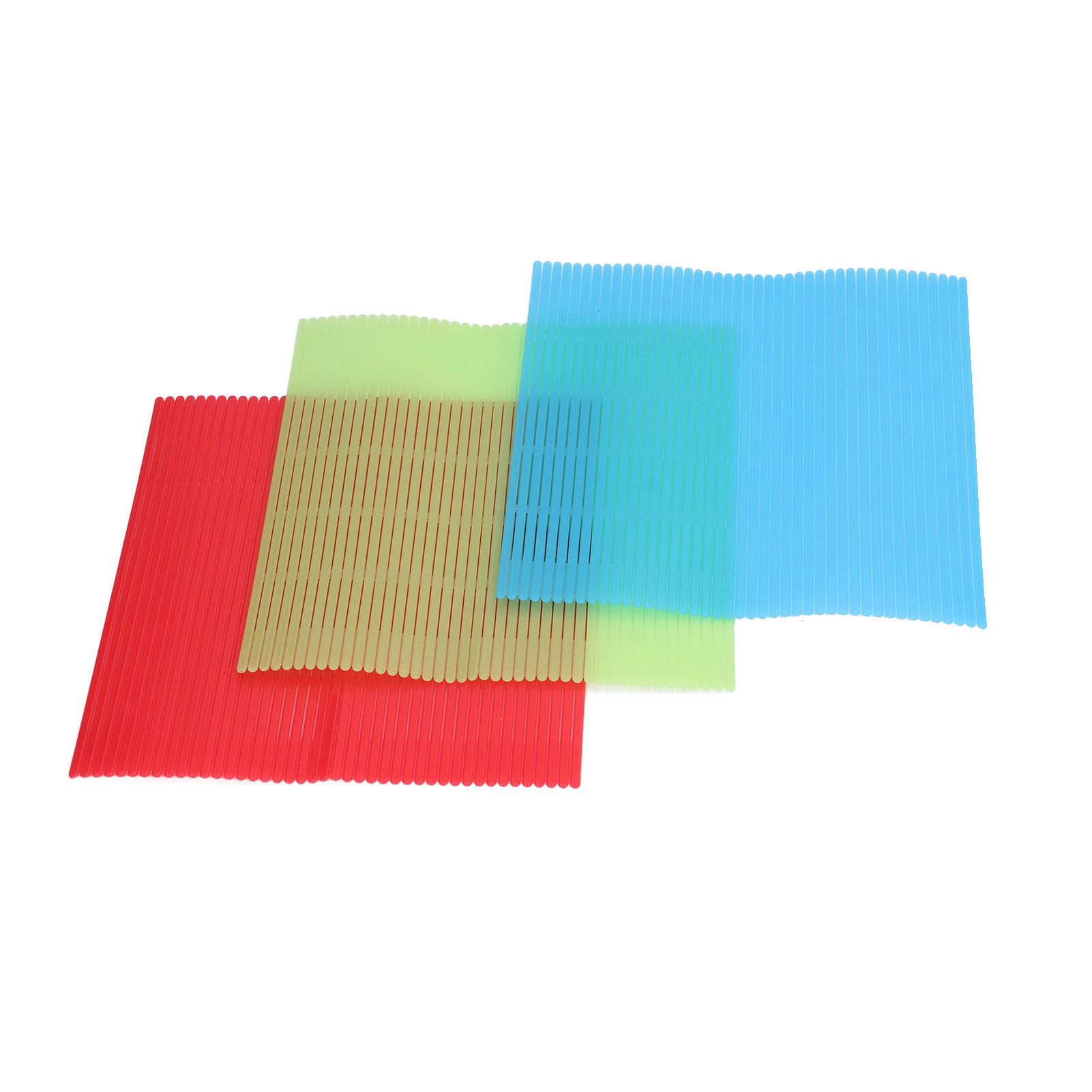 3PCS Sushi Mat ABS Sushi Rolling Mat Japanese DIY Sushi Plate Roller for Home view 2