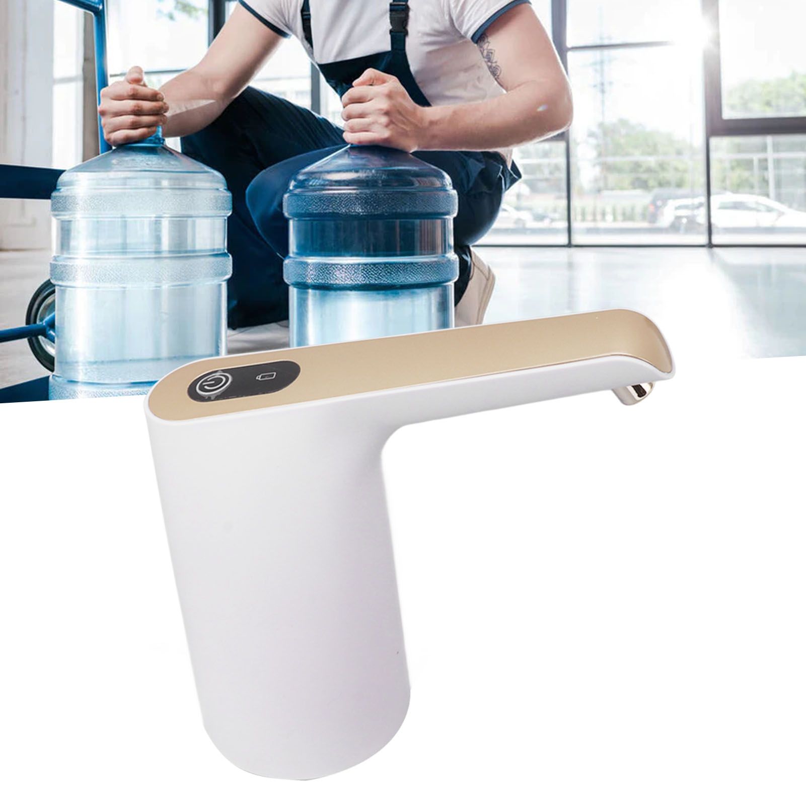 Water Bottle Pump USB Charging Automatic Drinking Water Dispenser Pump view 12