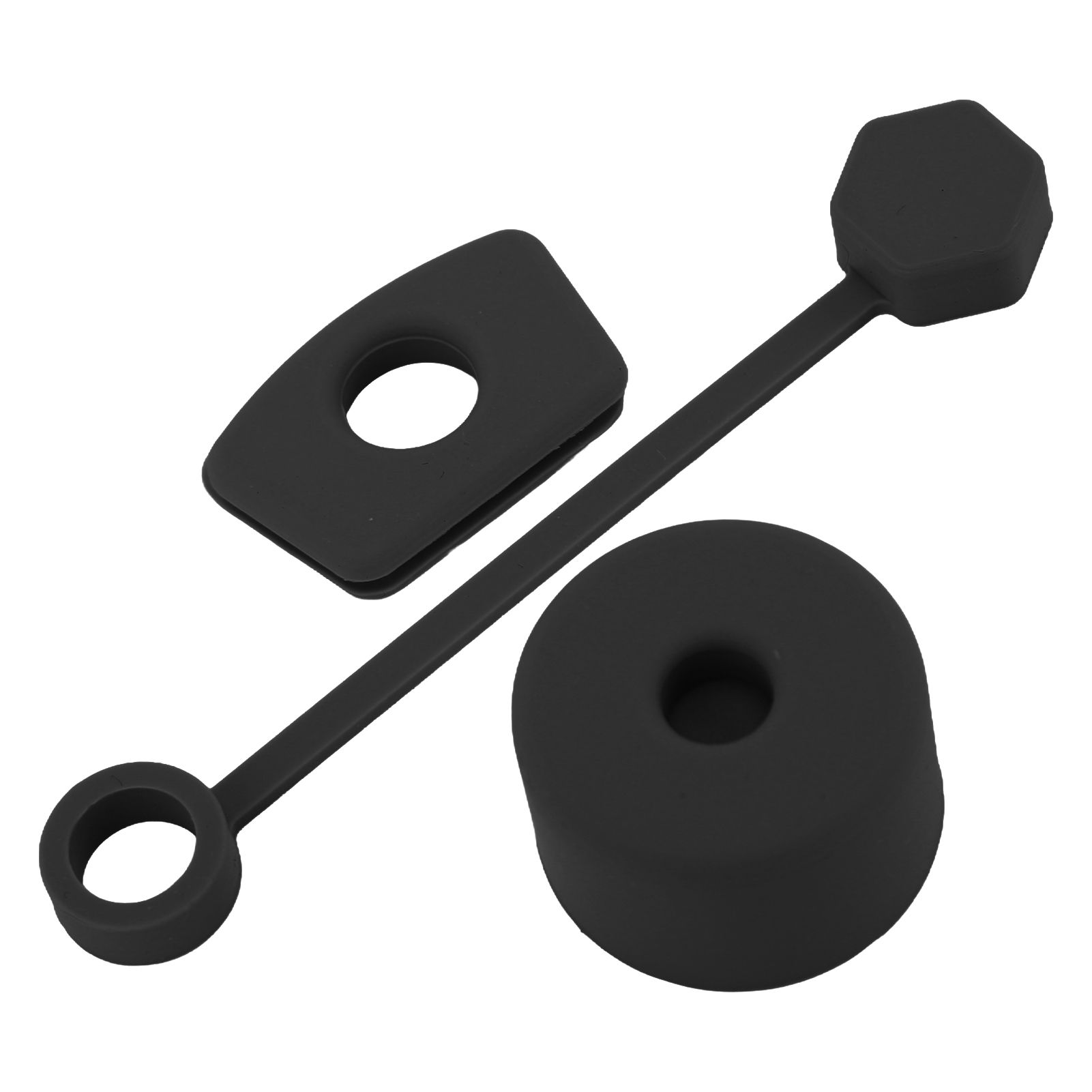 4 Set Silicone Spill Proof Stopper Set Tumbler Accessories Including Straw view 5