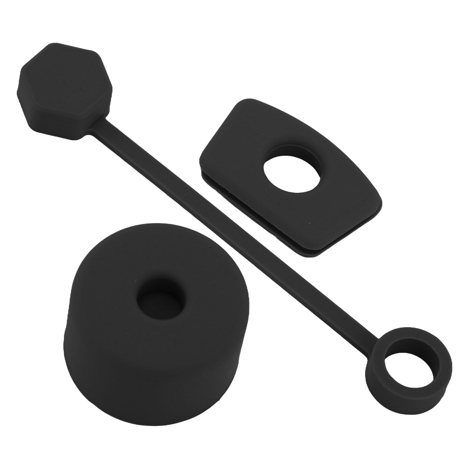 4 Set Silicone Spill Proof Stopper Set Tumbler Accessories Including Straw view 6