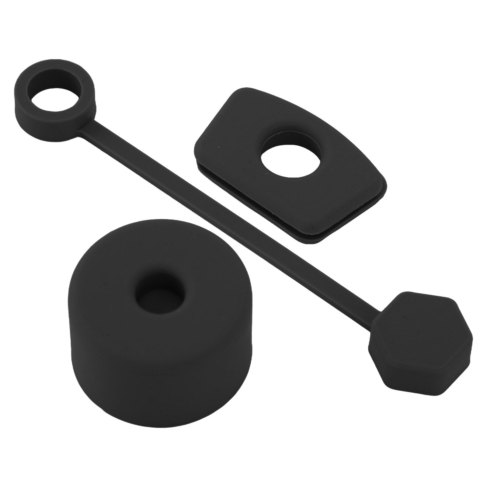 4 Set Silicone Spill Proof Stopper Set Tumbler Accessories Including Straw view 7