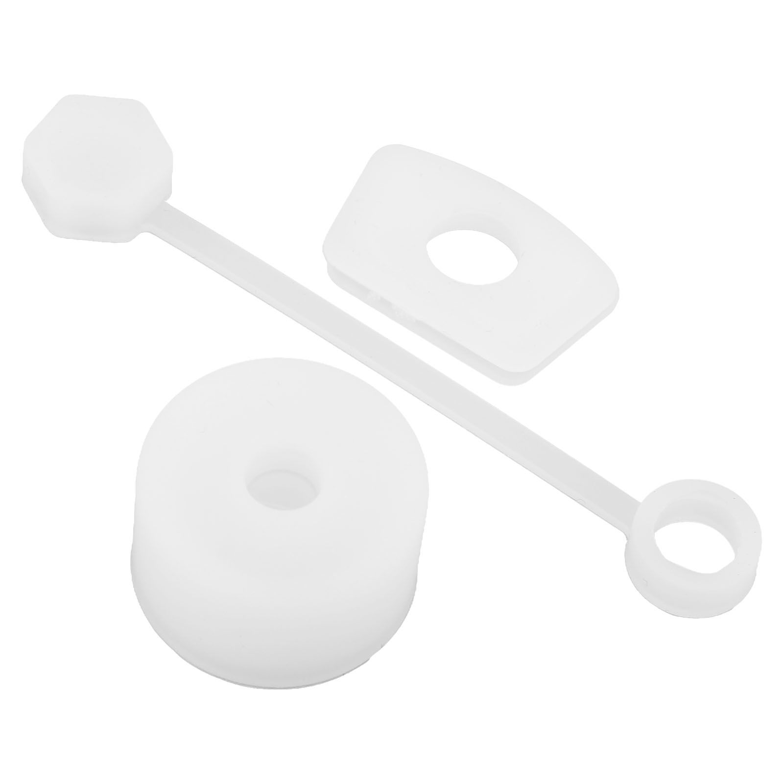 4 Set Silicone Spill Proof Stopper Set Tumbler Accessories Including Straw view 6