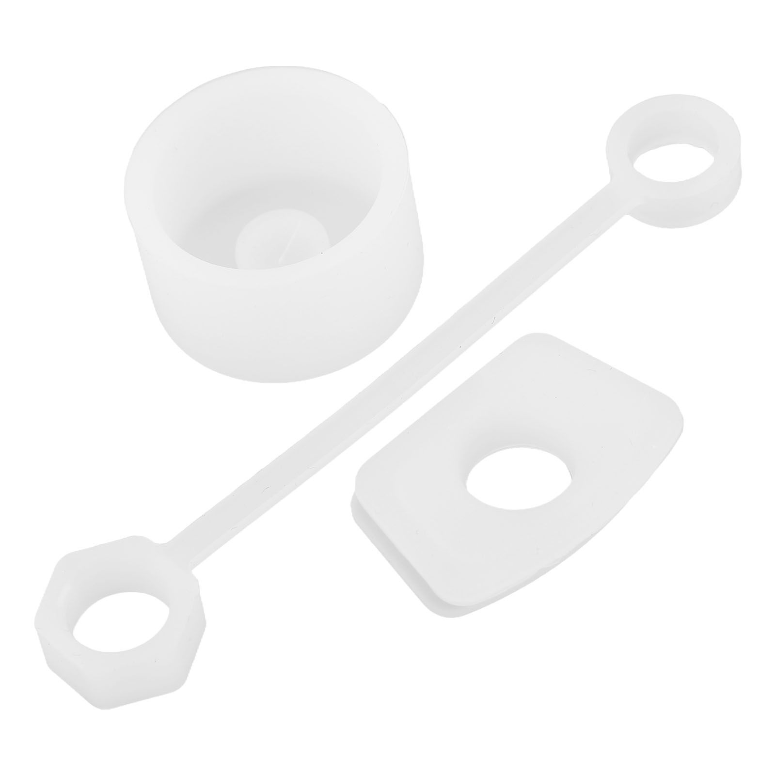 4 Set Silicone Spill Proof Stopper Set Tumbler Accessories Including Straw view 8