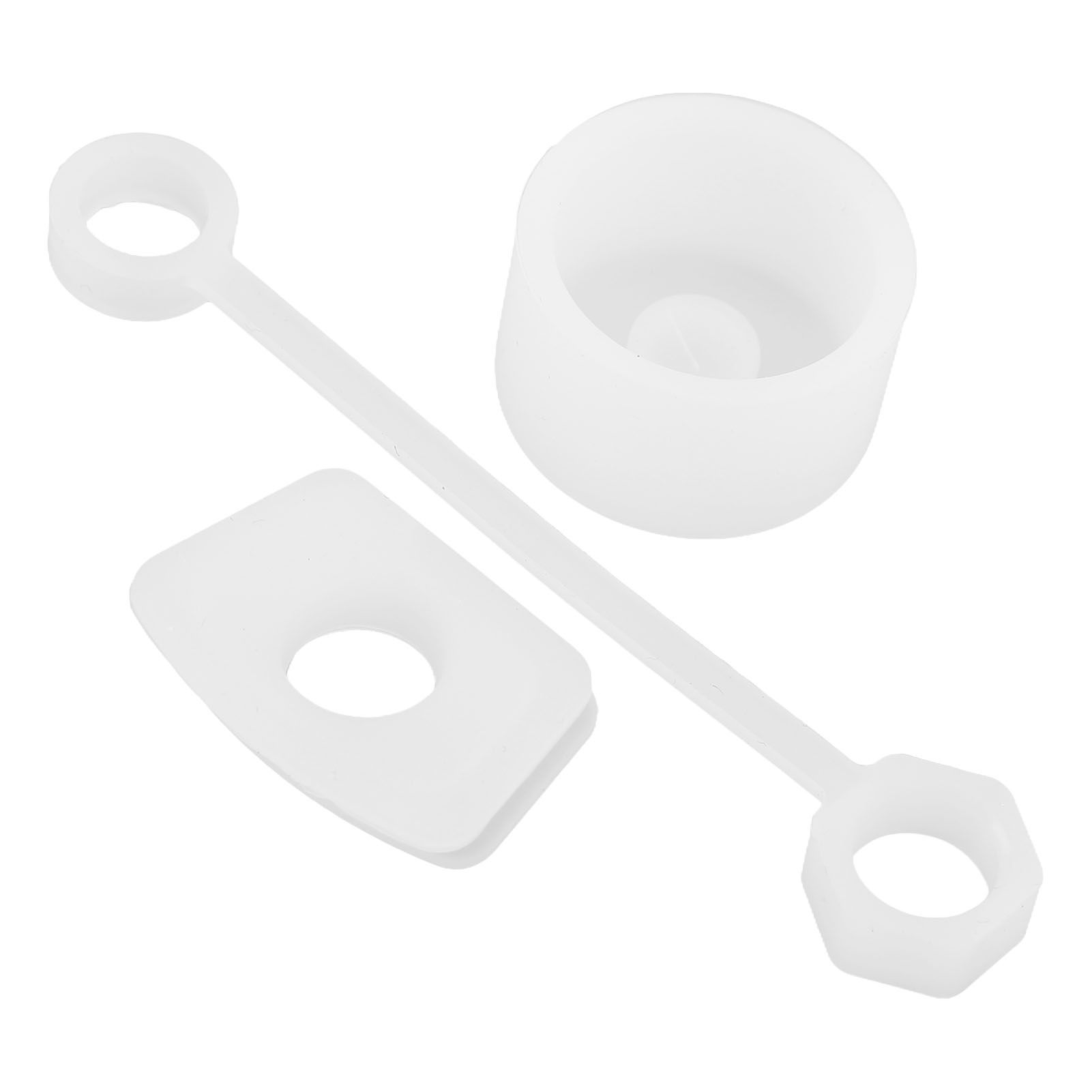 4 Set Silicone Spill Proof Stopper Set Tumbler Accessories Including Straw view 9