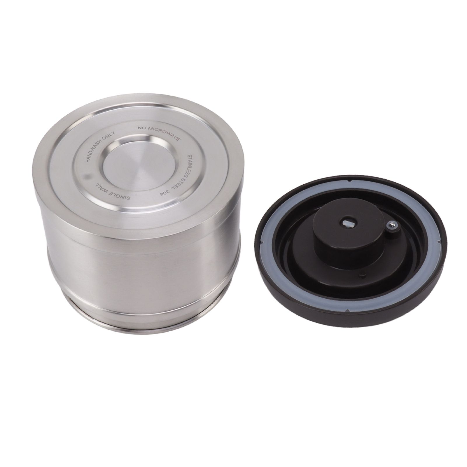 Vacuum Sealed Coffee Container 304 Stainless Steel Press Type Airtight Food view 10