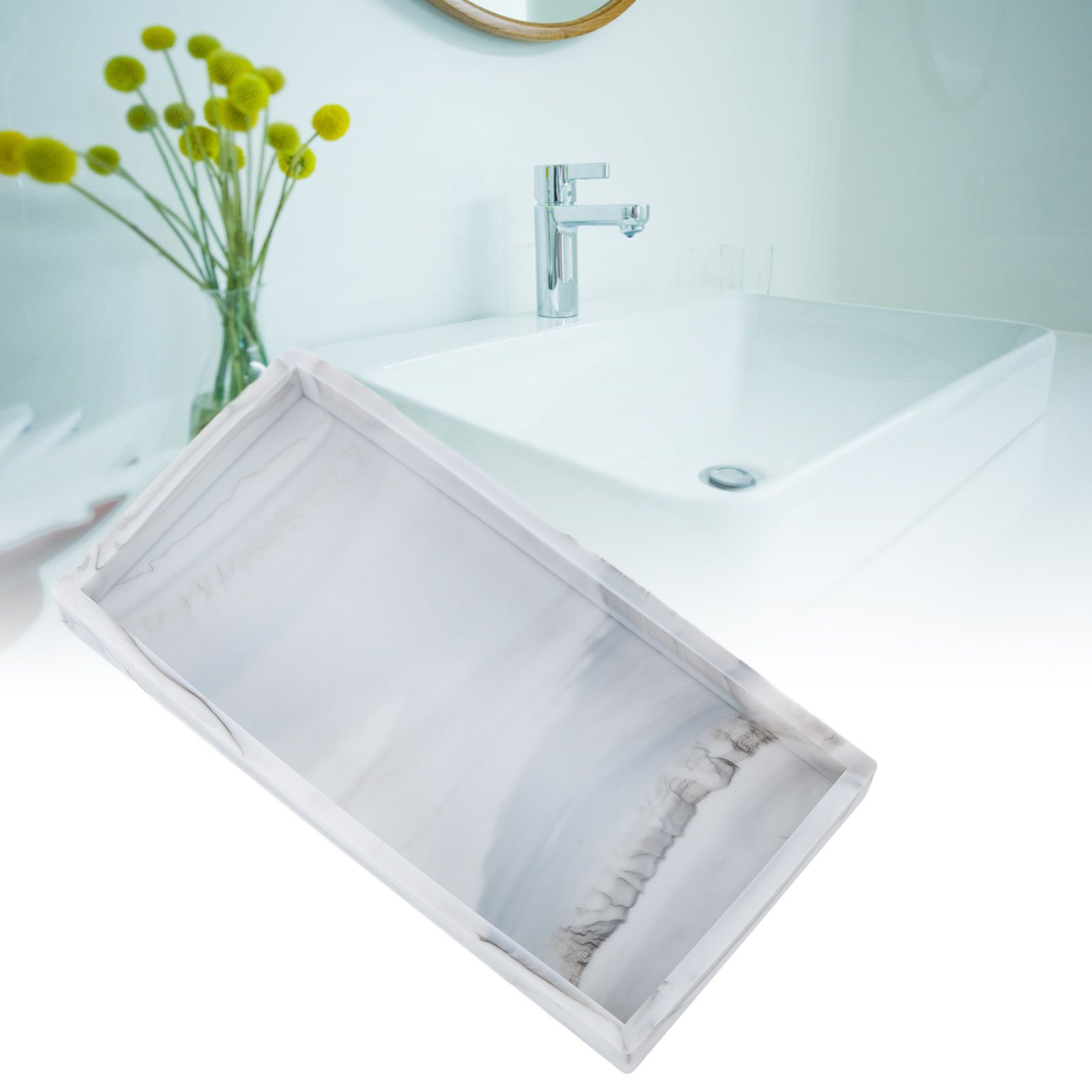 Silicone Storage Tray Silica Gel Kitchen Sorting Plate Tray Cosmetics view 12
