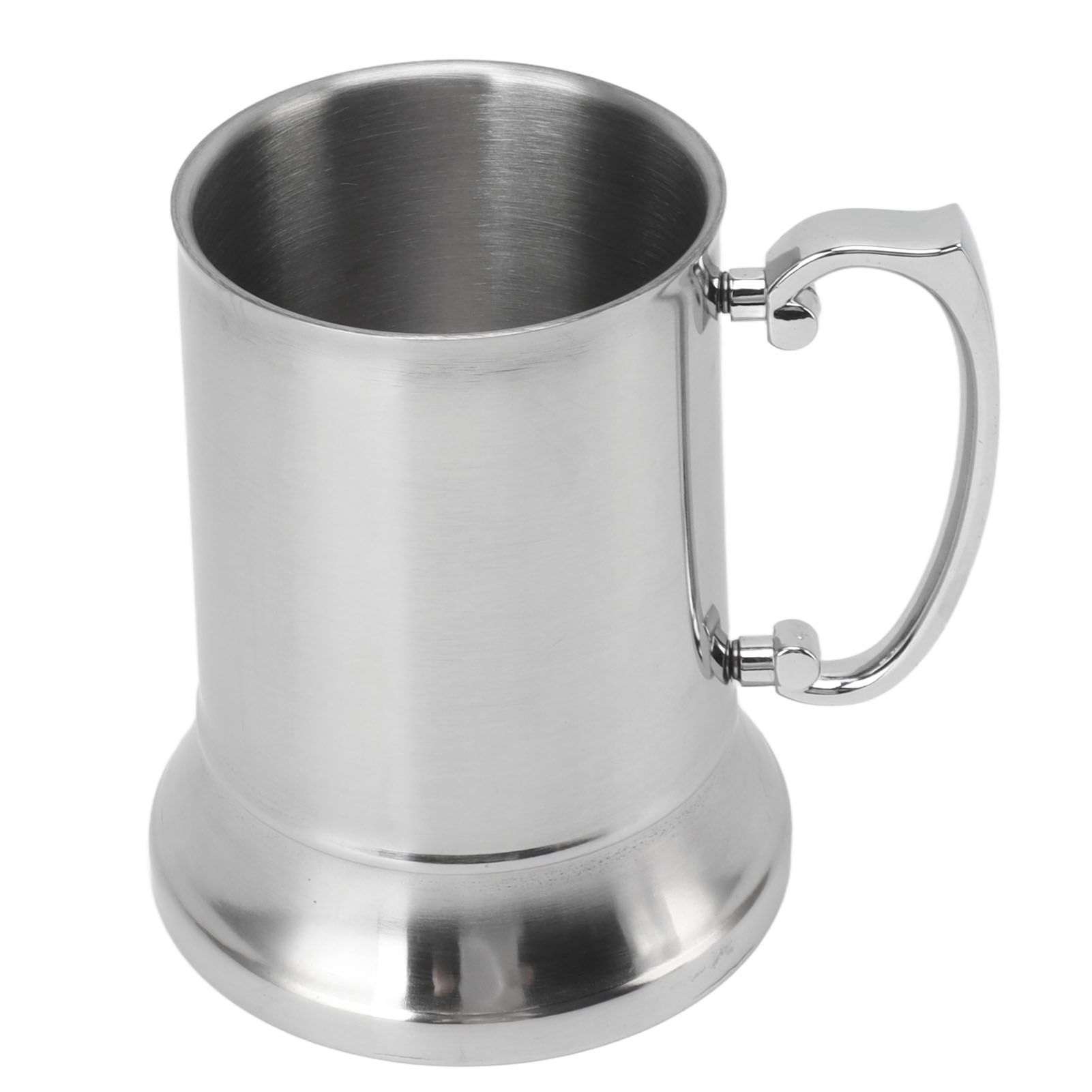 Stainless Steel Beer Mug Anti Slip High Temperature Resistant Modern Beer Cup view 2