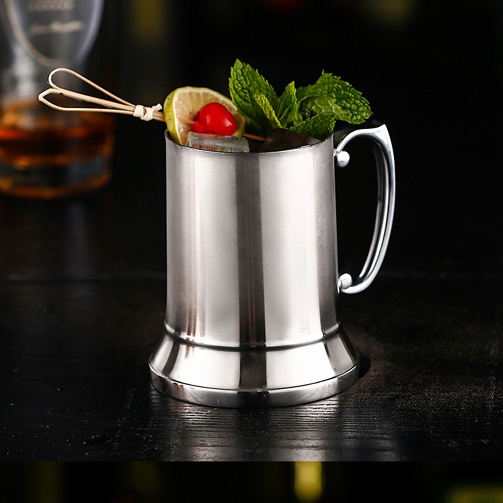 Stainless Steel Beer Mug Anti Slip High Temperature Resistant Modern Beer Cup view 11