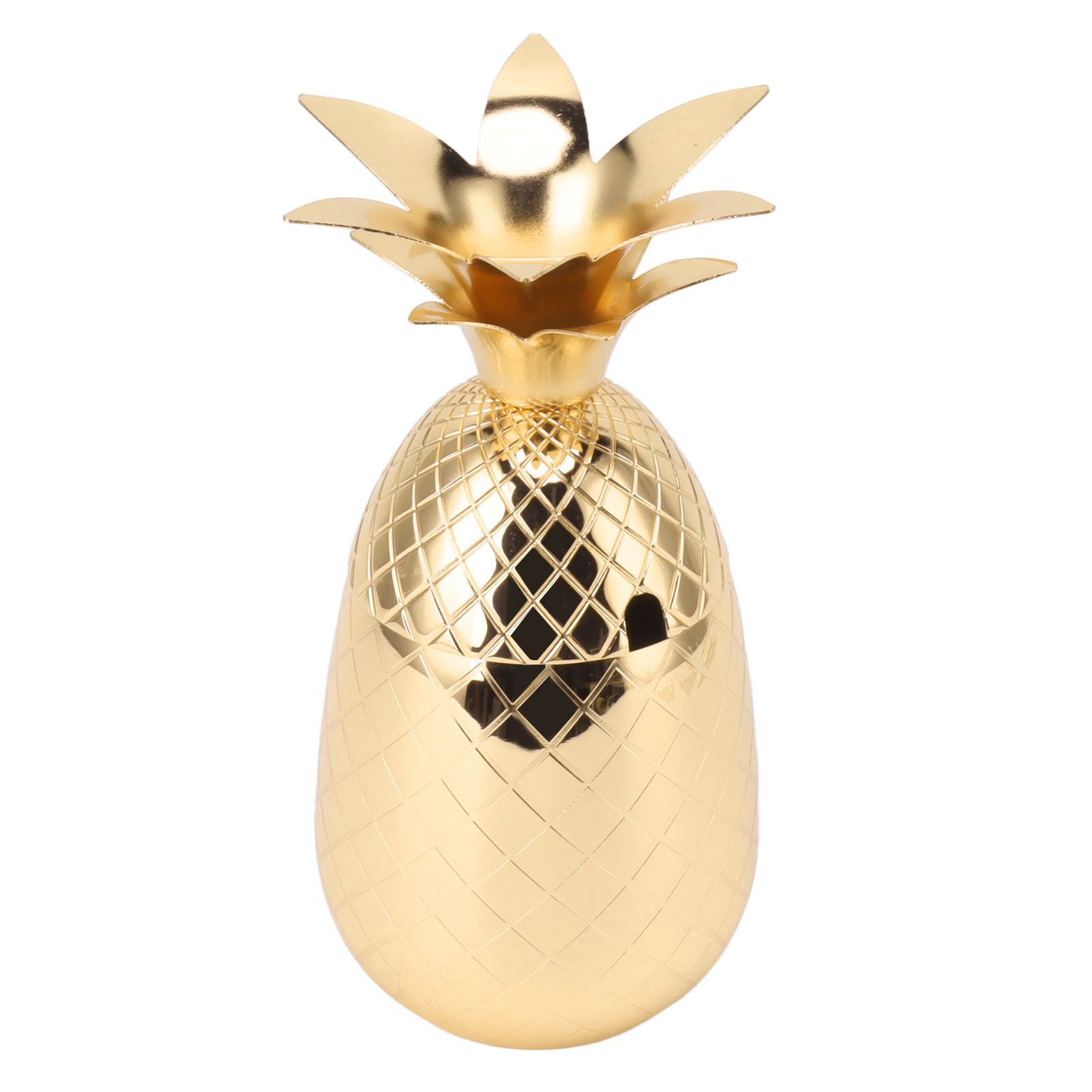 Cocktail Shaker Pineapple Shape Stainless Steel Polished Smooth Surface 500ml view 3