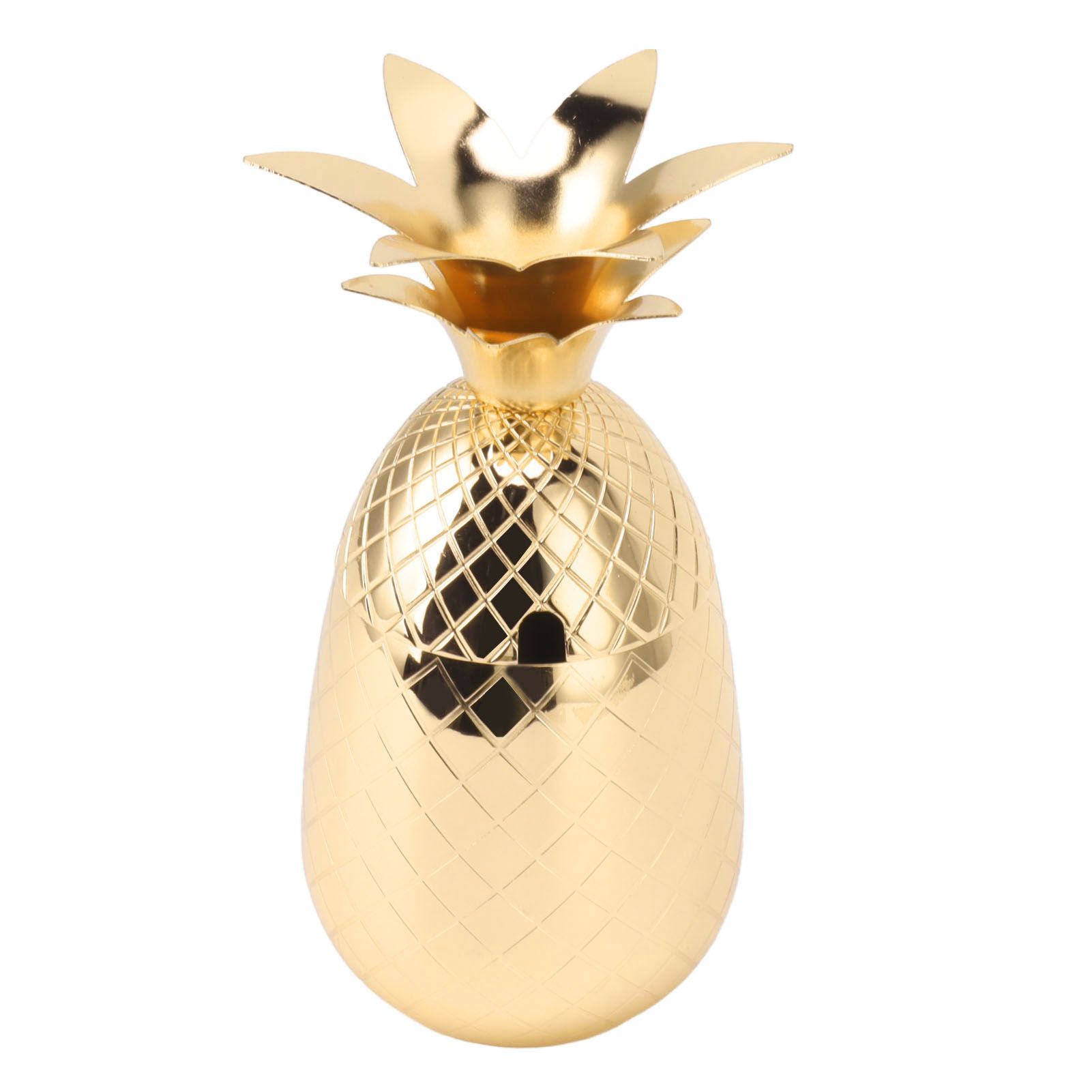 Cocktail Shaker Pineapple Shape Stainless Steel Polished Smooth Surface 500ml view 4