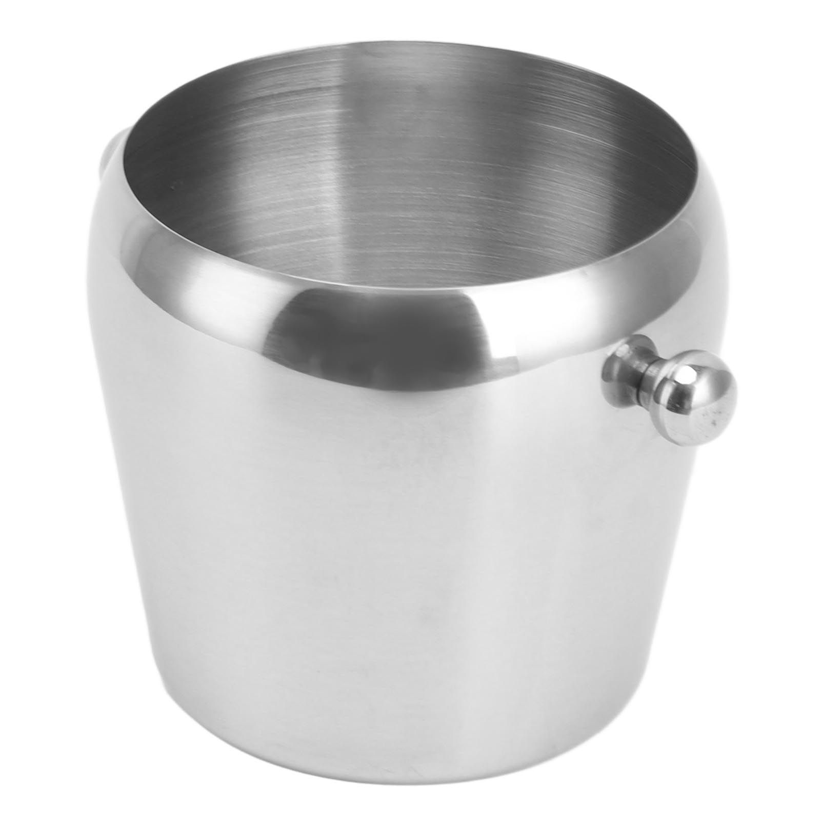 Stainless Steel Ice Bucket Champagne Ice Bucket Wine Chiller Bucket Beverage view 4