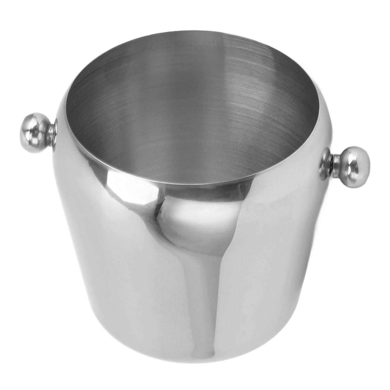 Stainless Steel Ice Bucket Champagne Ice Bucket Wine Chiller Bucket Beverage view 6