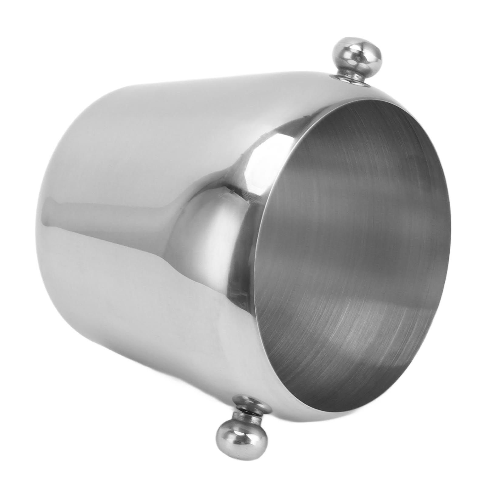 Stainless Steel Ice Bucket Champagne Ice Bucket Wine Chiller Bucket Beverage view 8