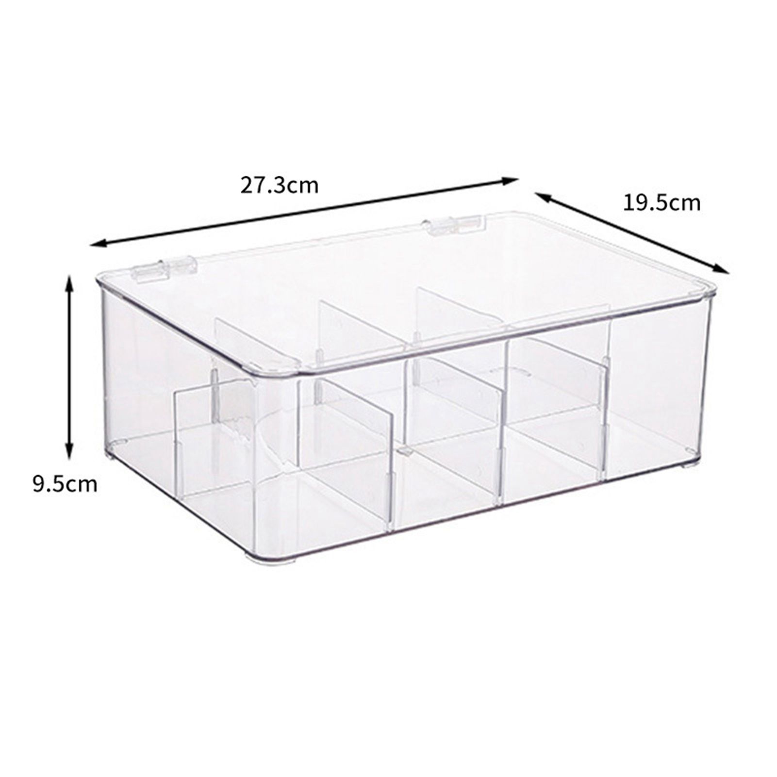 Coffee Condiment Organizer PET Detachable Transparency Baffle Tea Bag Packet view 10