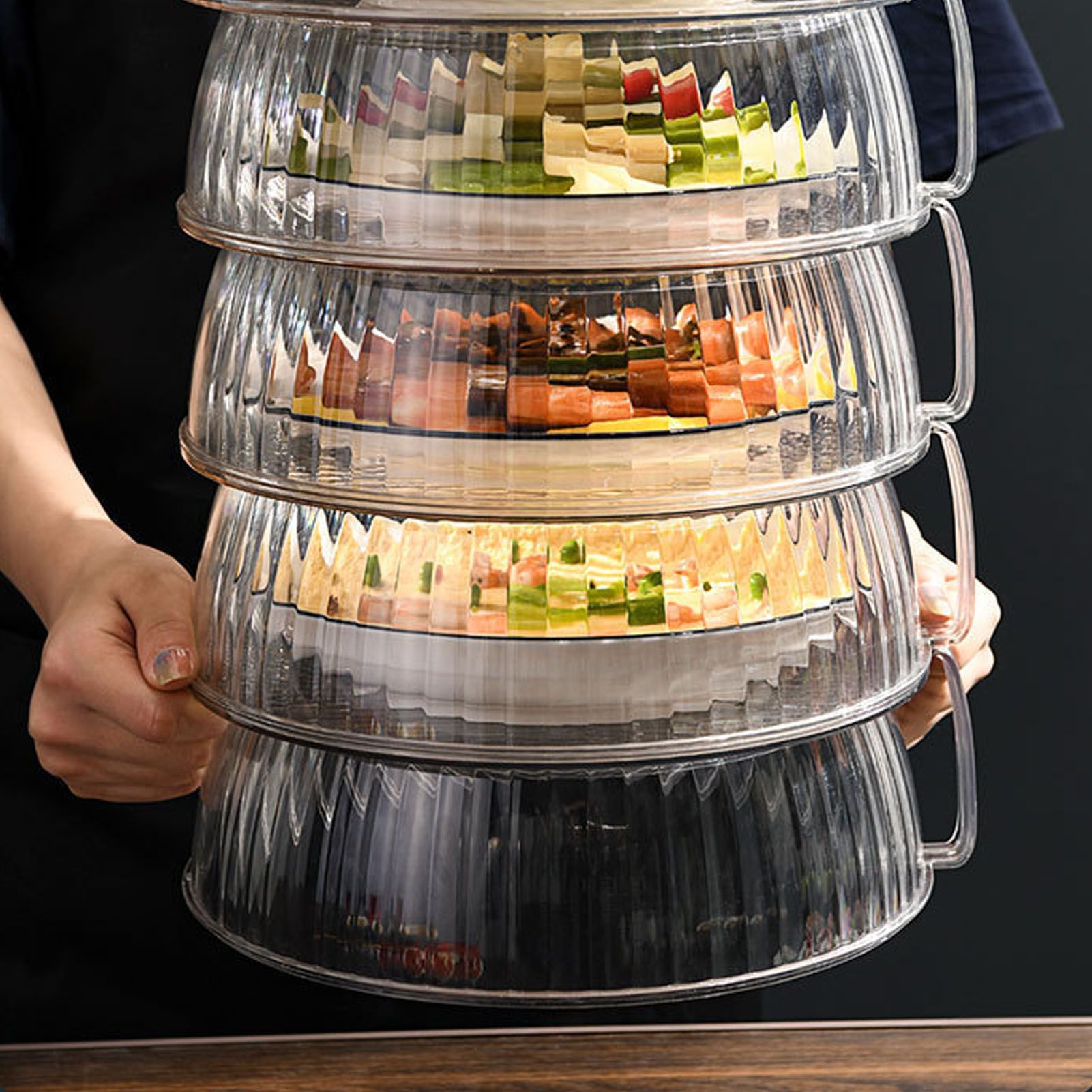 Multilayer Food Cover Multifunctional Transparent Food Cover Fresh Keeping view 11