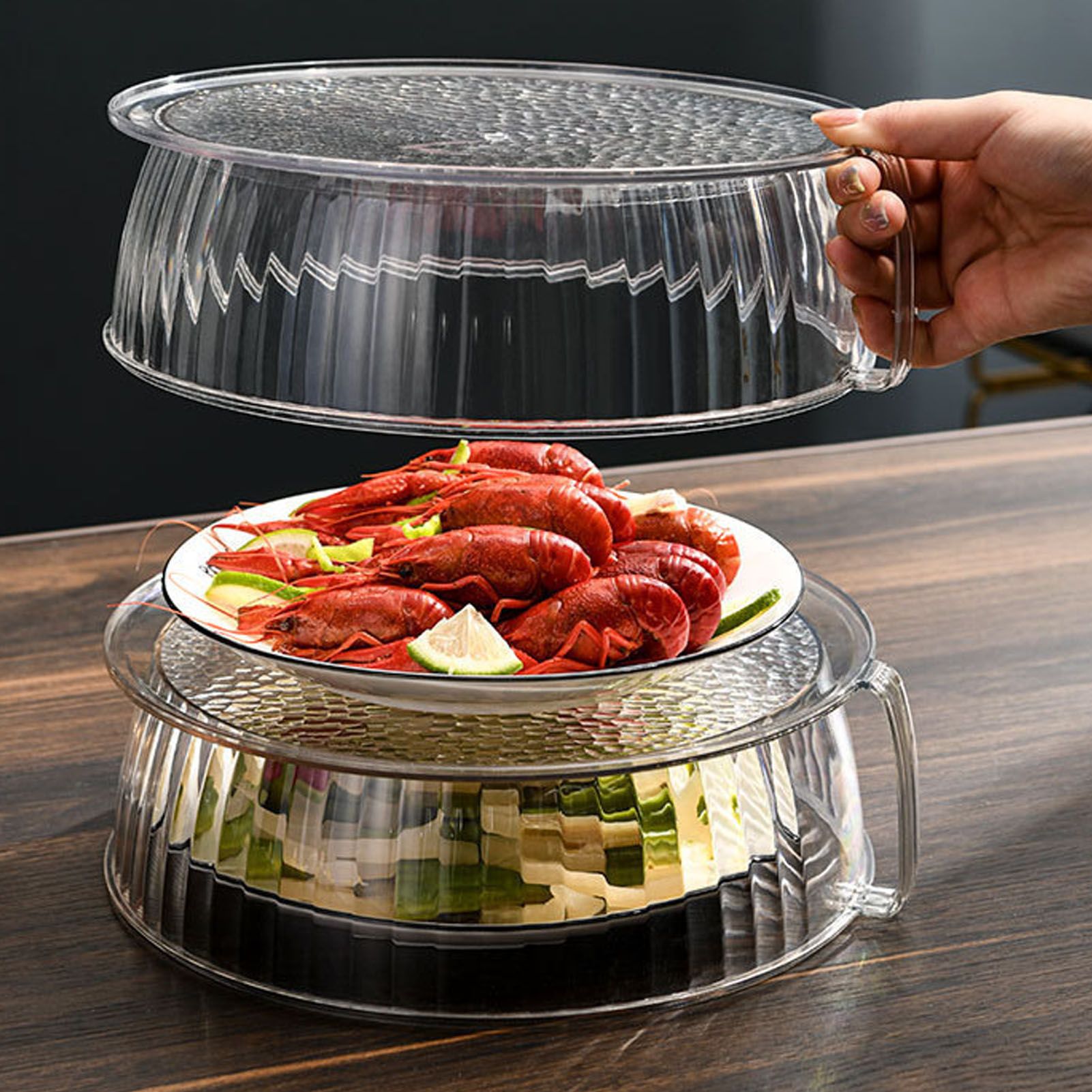 Multilayer Food Cover Multifunctional Transparent Food Cover Fresh Keeping view 11