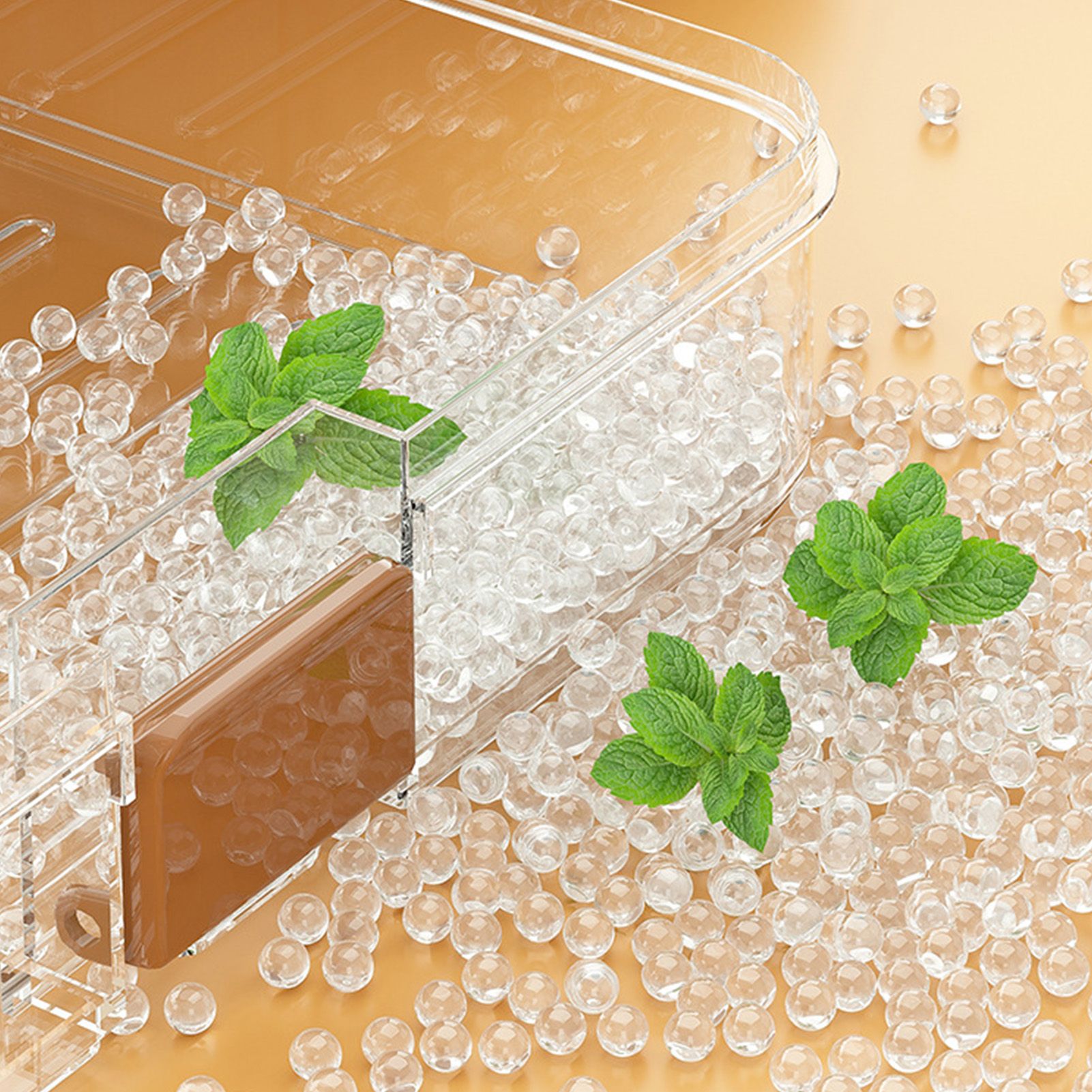 Dumpling Storage Box Large Capacity Multi Layer Transparent Plastic Airtight view 10