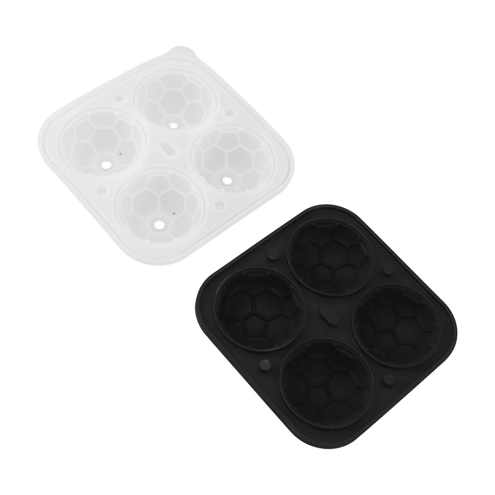 2Pcs Silicone Ice Cube Molds Fun Shapes Round Sphere Ball Mold for Whiskey view 8