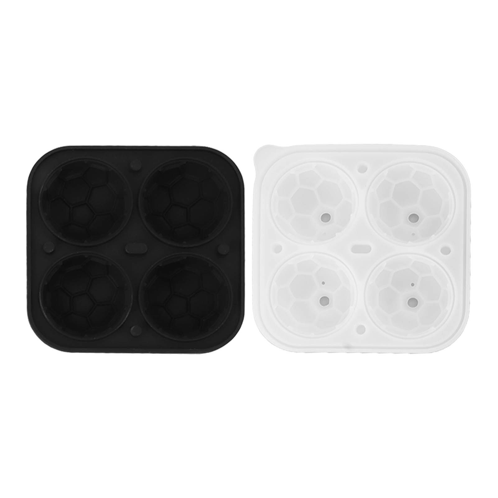 2Pcs Silicone Ice Cube Molds Fun Shapes Round Sphere Ball Mold for Whiskey view 10