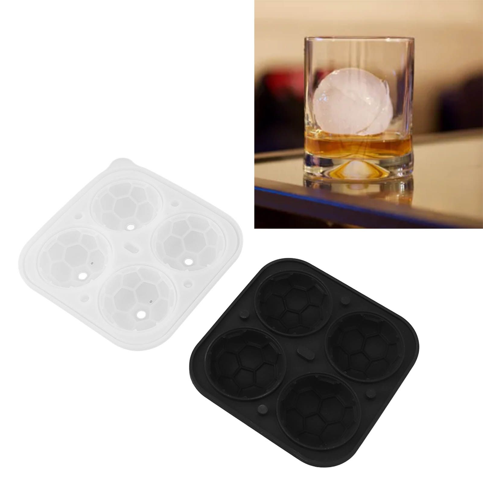 2Pcs Silicone Ice Cube Molds Fun Shapes Round Sphere Ball Mold for Whiskey view 11