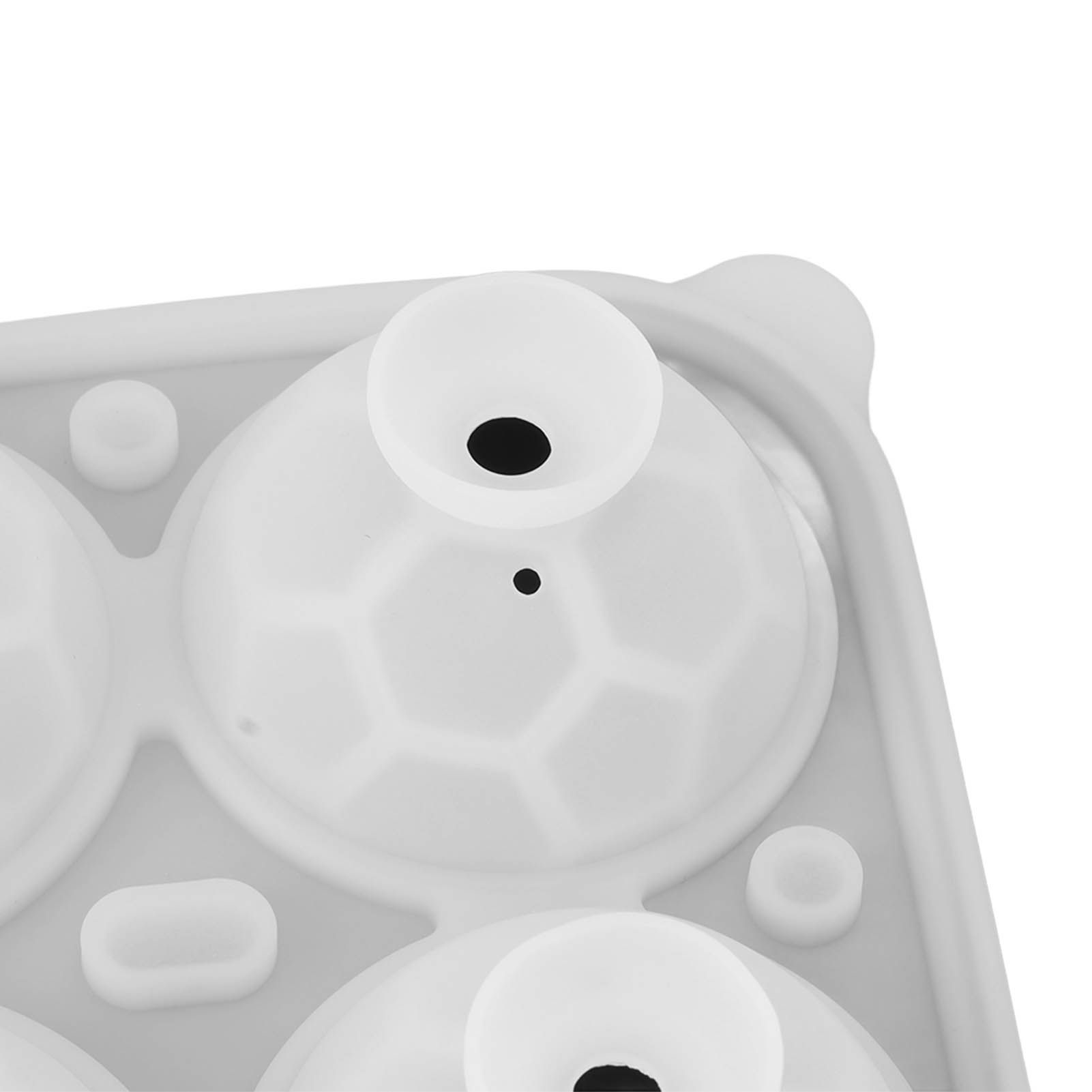2Pcs Silicone Ice Cube Molds Fun Shapes Round Sphere Ball Mold for Whiskey view 15