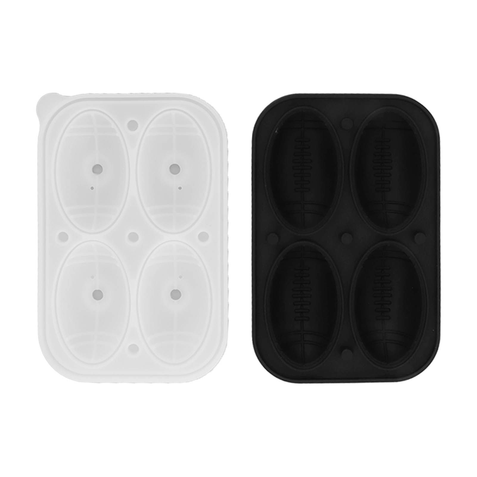 2Pcs Silicone Ice Cube Molds Fun Shapes Round Sphere Ball Mold for Whiskey