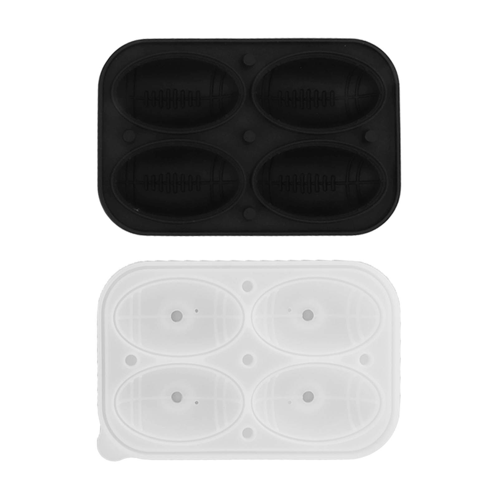 2Pcs Silicone Ice Cube Molds Fun Shapes Round Sphere Ball Mold for Whiskey view 4