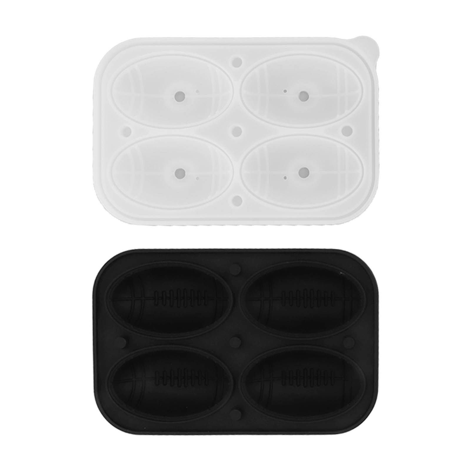2Pcs Silicone Ice Cube Molds Fun Shapes Round Sphere Ball Mold for Whiskey view 5