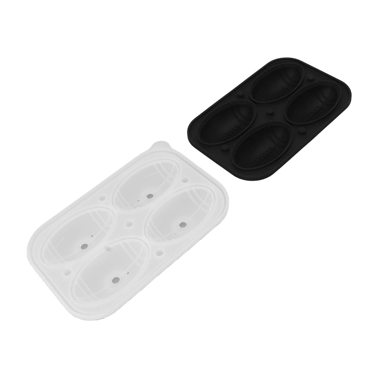 2Pcs Silicone Ice Cube Molds Fun Shapes Round Sphere Ball Mold for Whiskey view 9