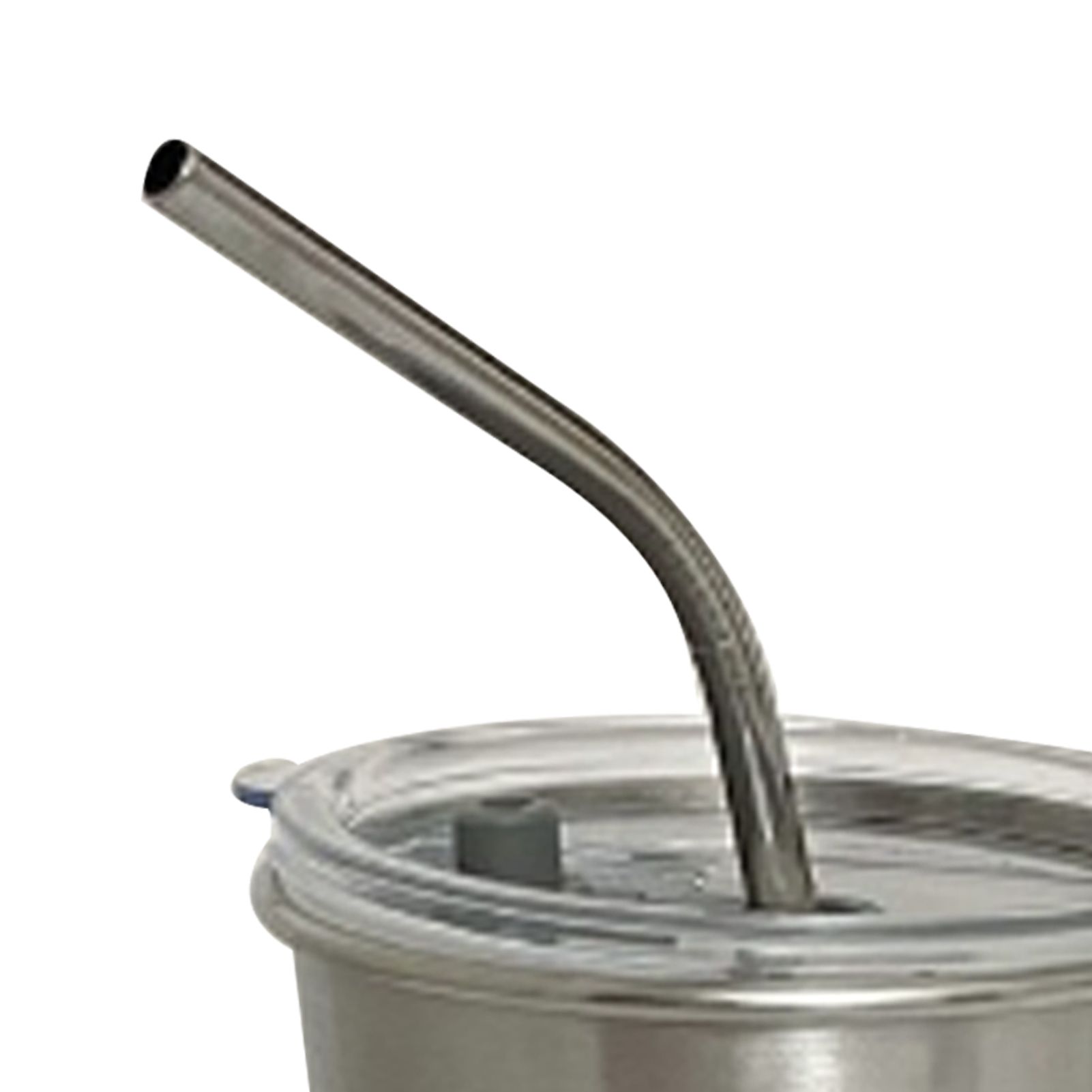 Stainless Steel Cold Tumbler 500ml with Metal Straws Lid Iced Coffee Travel view 9