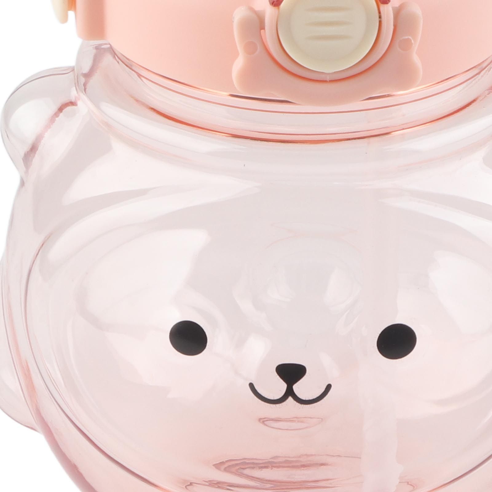 Large Water Bottle 1000ml Cartoon Bear Shape Portable Drinking Bottle with view 8