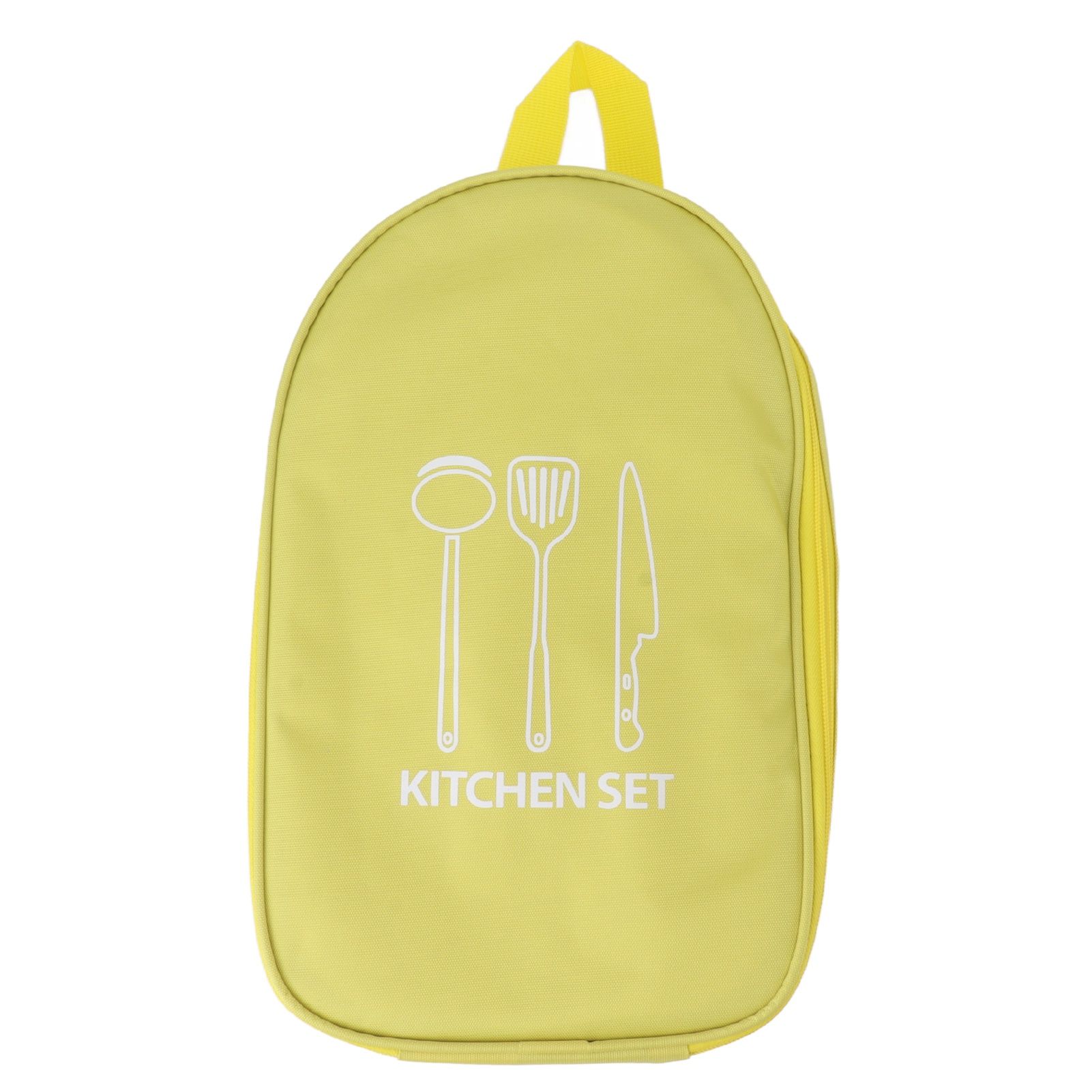 Camping Travel Cooking Utensils Bag Travel Cookware Pouch Bag with Handle for — image 1