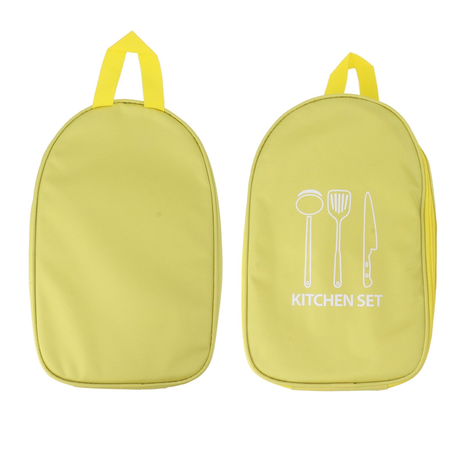 Camping Travel Cooking Utensils Bag Travel Cookware Pouch Bag with Handle for view 10