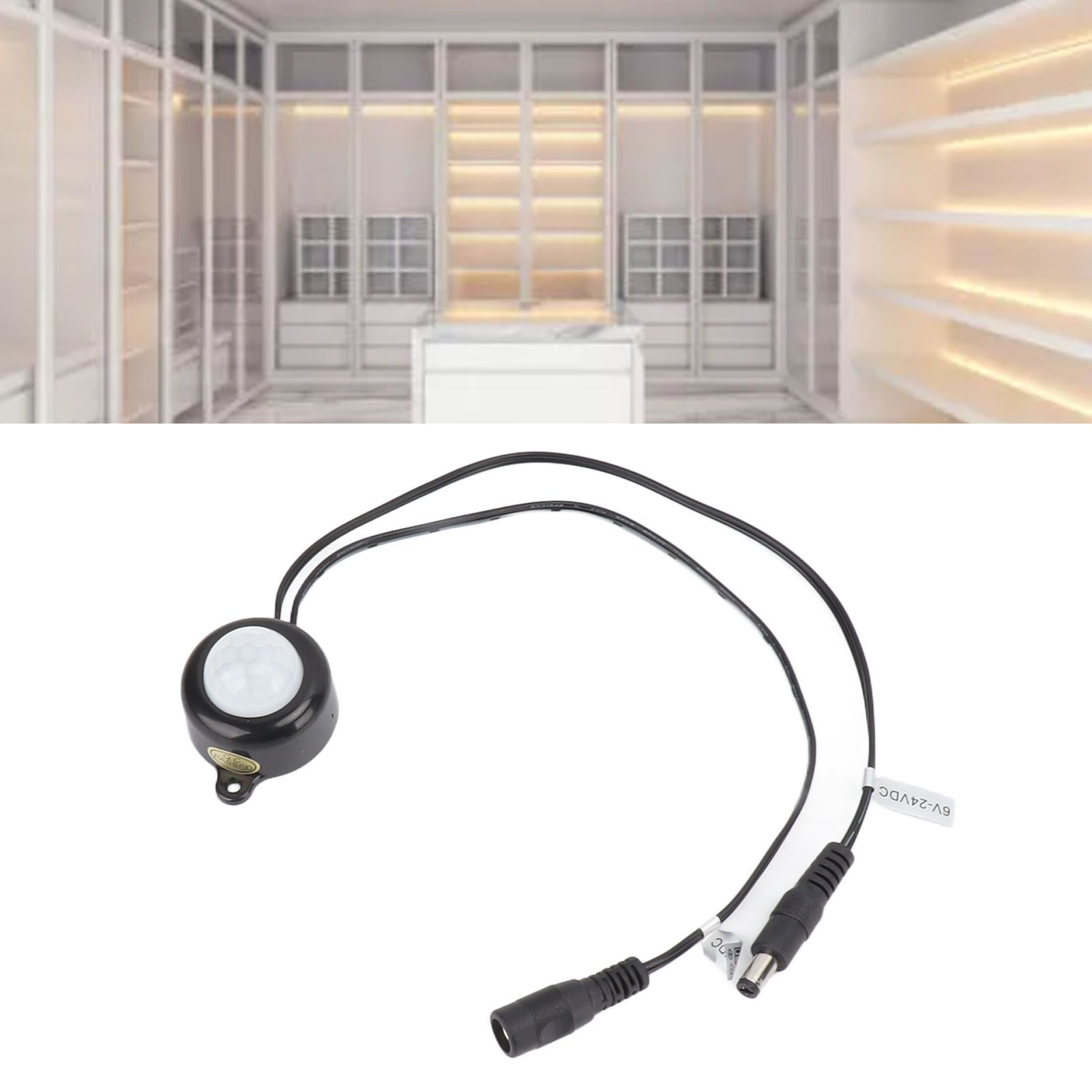 PIR Motion Detector Switch DC 6‑24V 5A Automatic PIR Infrared Motion Human view 11
