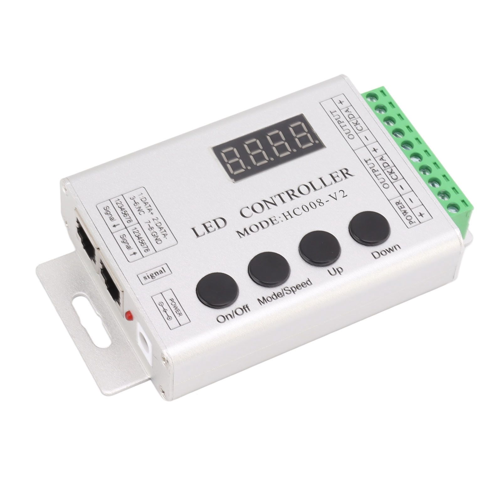 LED RGB Controller SPI Signal Light Strip Controller for 6803 1903 WS2811 view 3