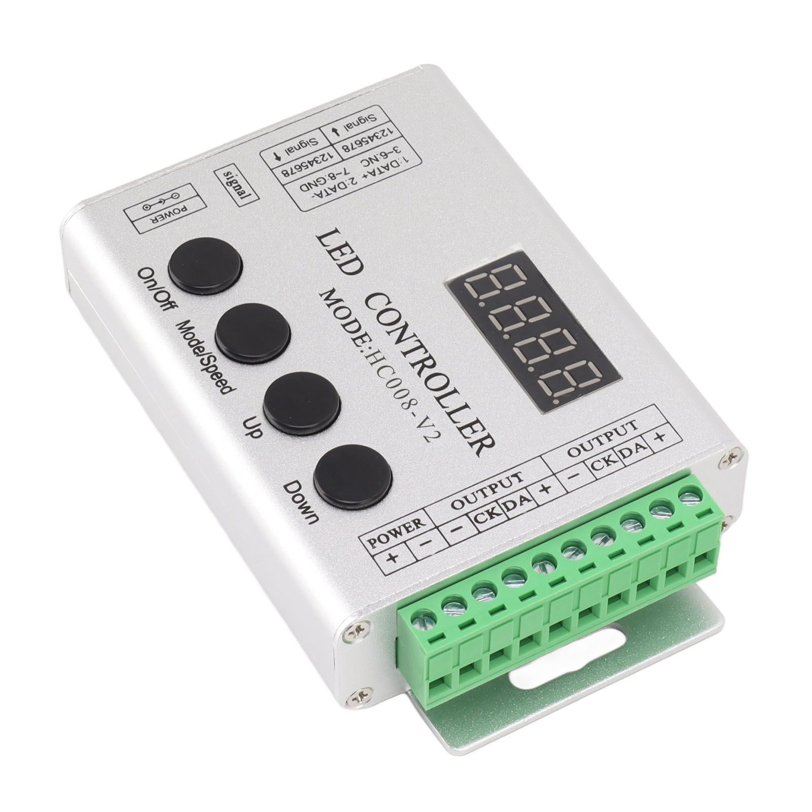 LED RGB Controller SPI Signal Light Strip Controller for 6803 1903 WS2811 view 4
