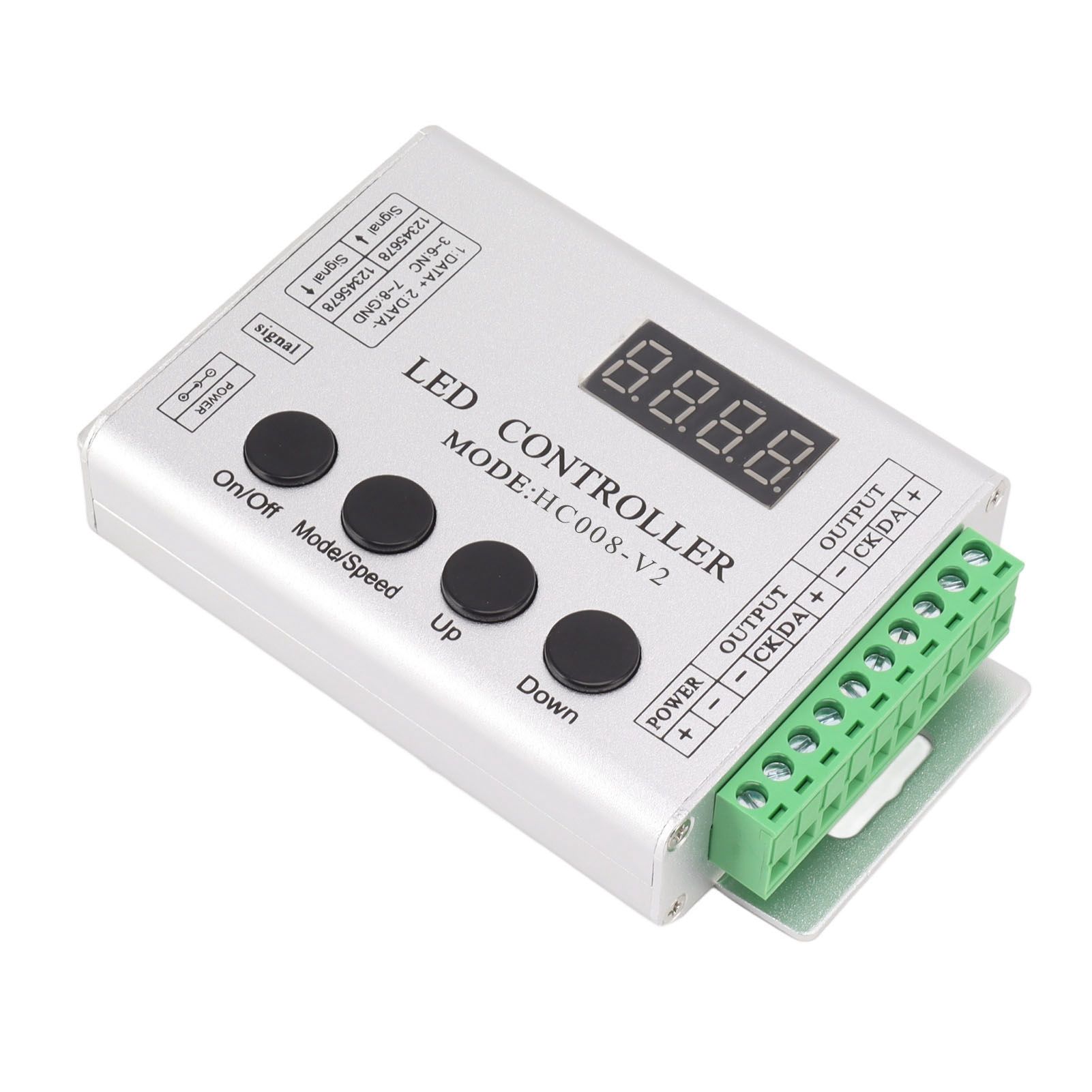 LED RGB Controller SPI Signal Light Strip Controller for 6803 1903 WS2811 view 5