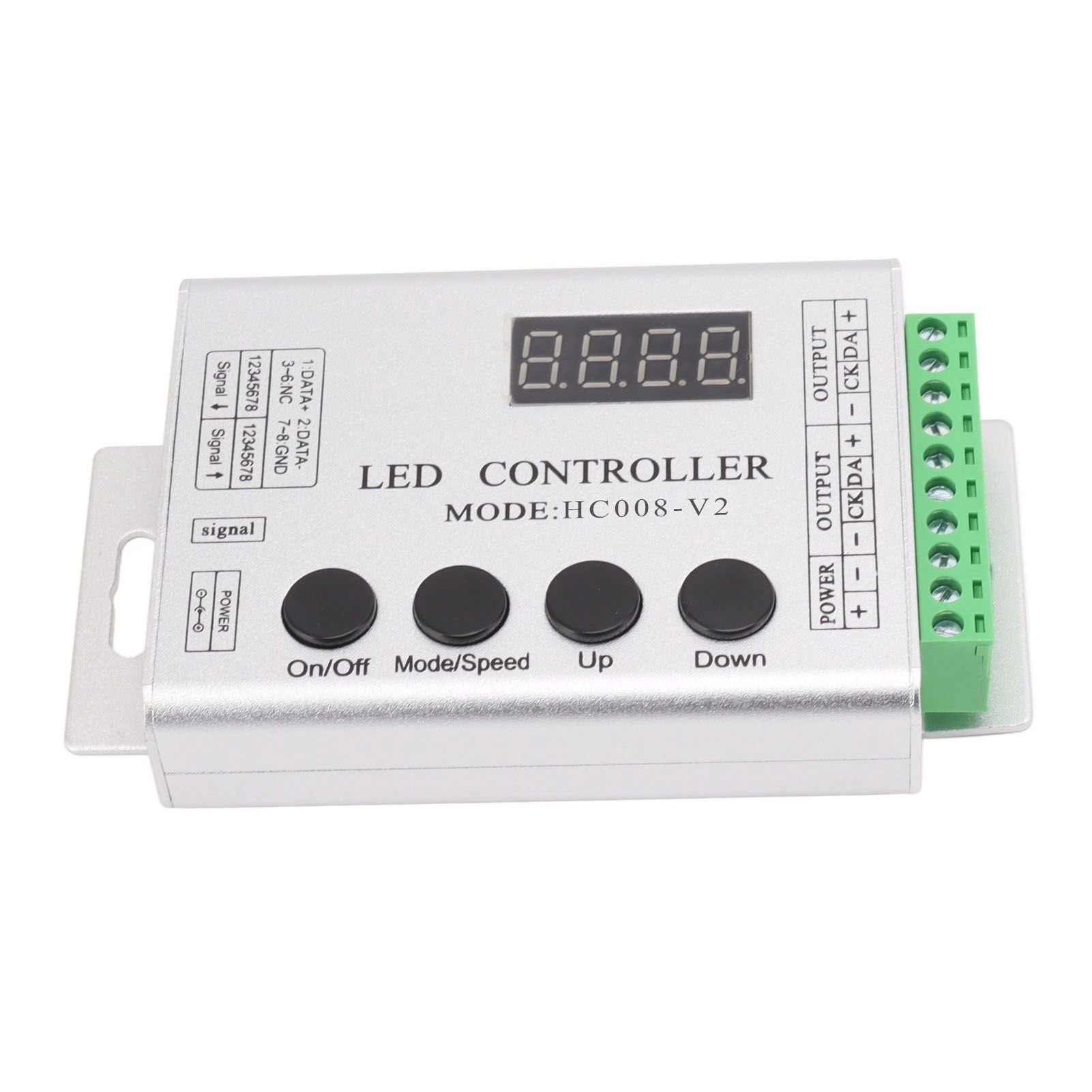 LED RGB Controller SPI Signal Light Strip Controller for 6803 1903 WS2811 view 6
