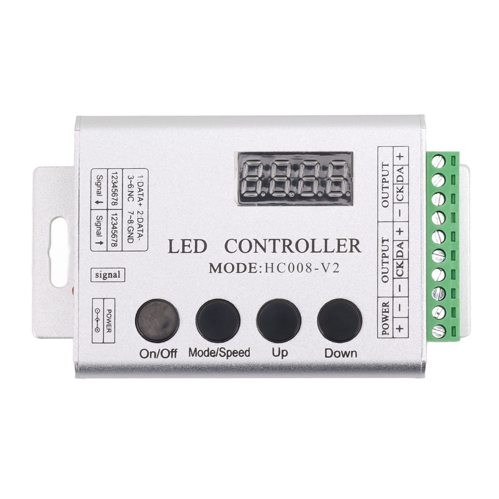 LED RGB Controller SPI Signal Light Strip Controller for 6803 1903 WS2811 view 7