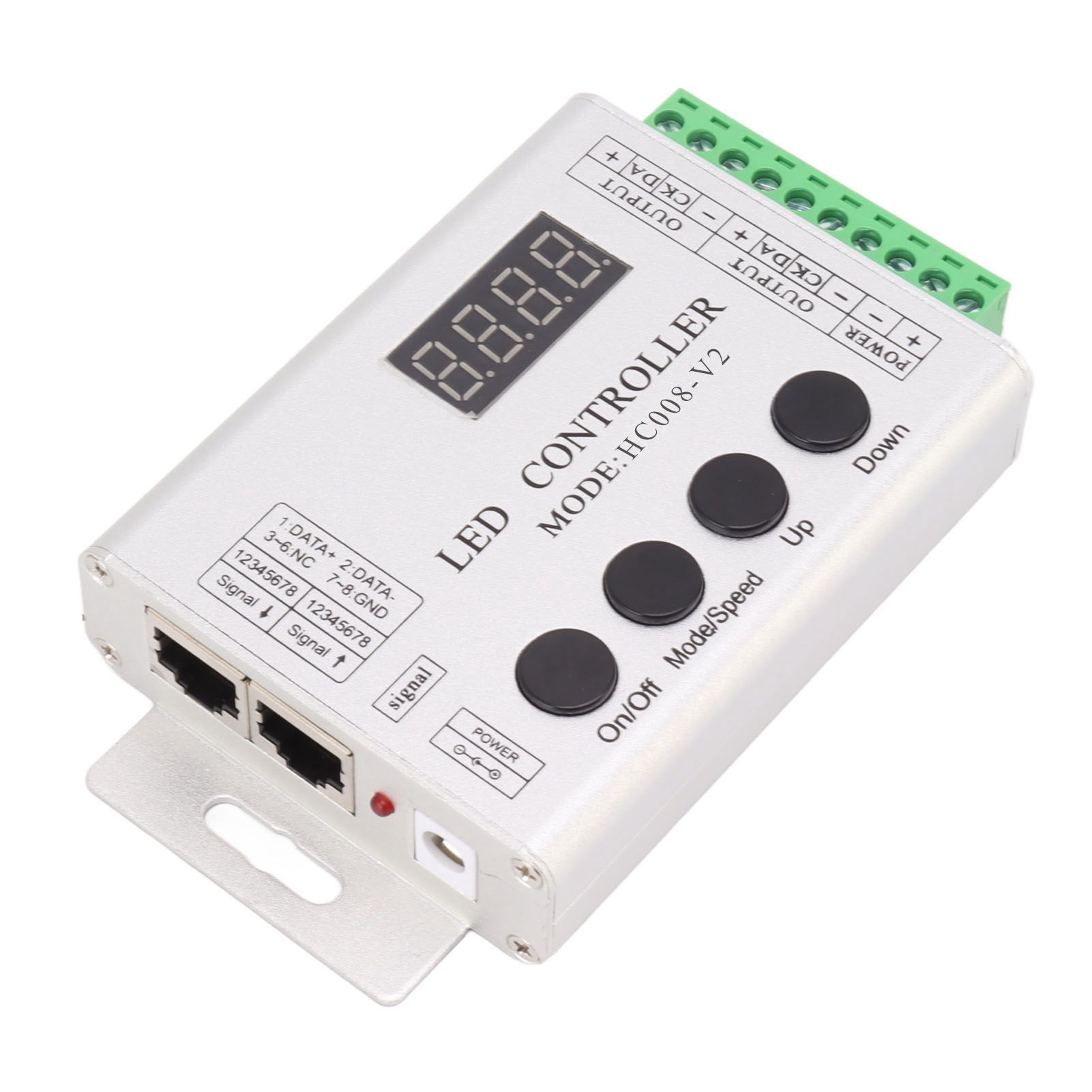 LED RGB Controller SPI Signal Light Strip Controller for 6803 1903 WS2811 view 8