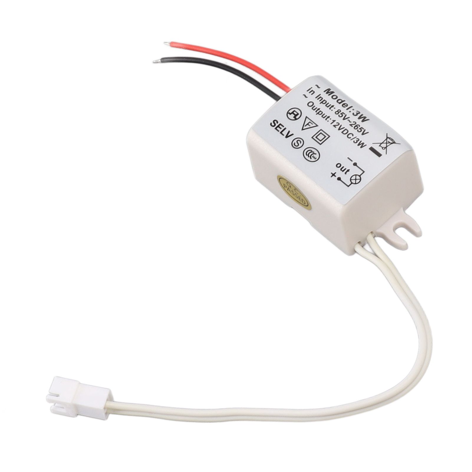 LED Drive Power Adapter DC12V 3W Compact Over Voltage Protection for LED Strip view 5
