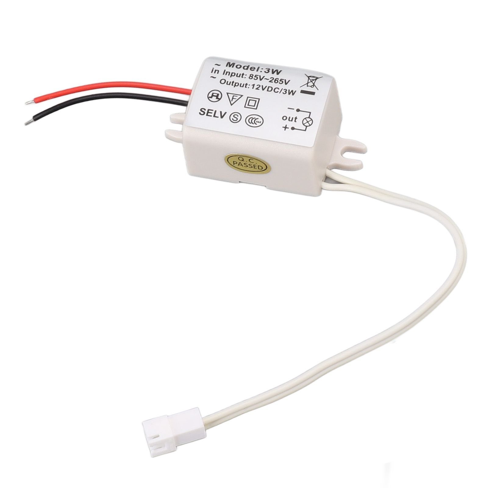 LED Drive Power Adapter DC12V 3W Compact Over Voltage Protection for LED Strip view 7