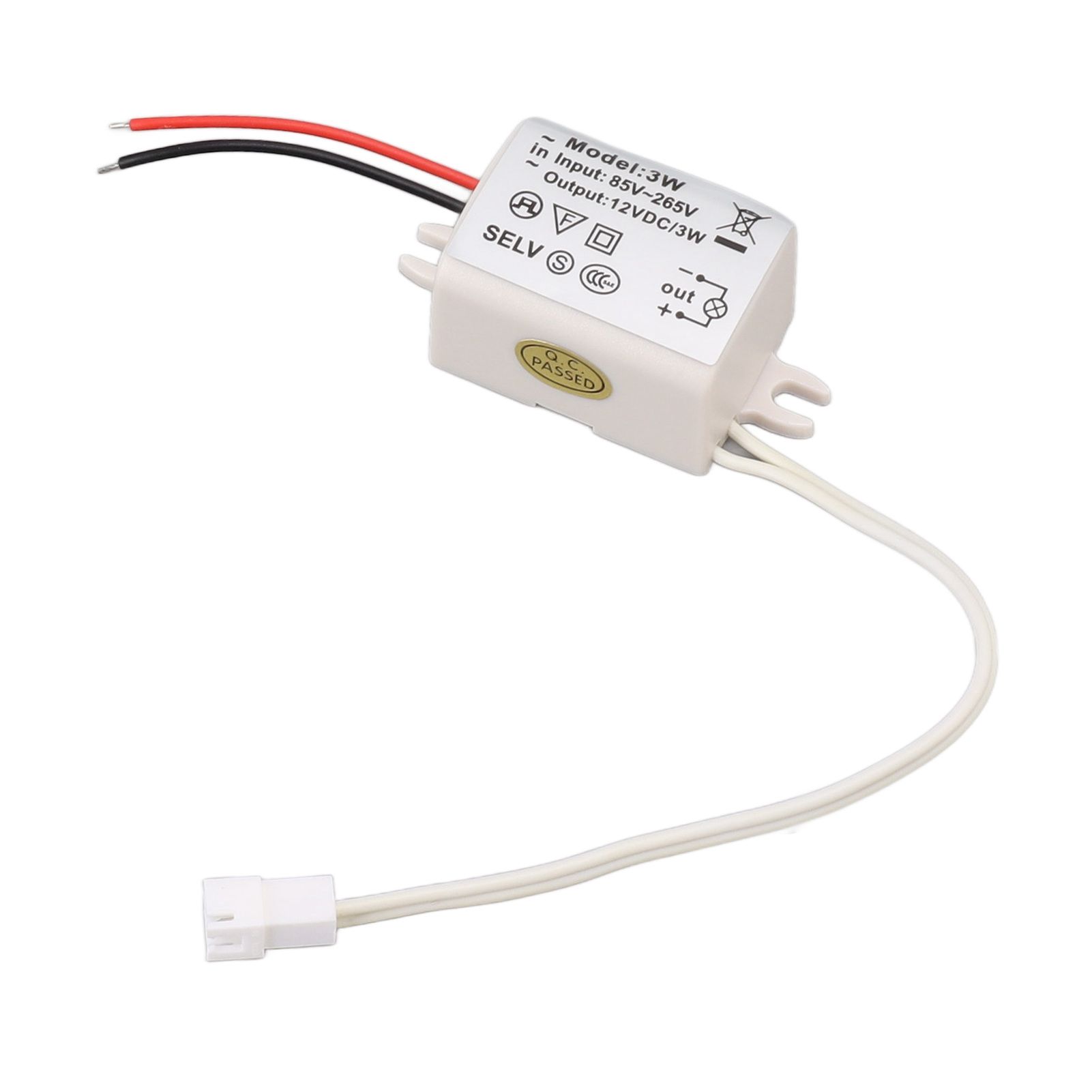 LED Drive Power Adapter DC12V 3W Compact Over Voltage Protection for LED Strip view 8