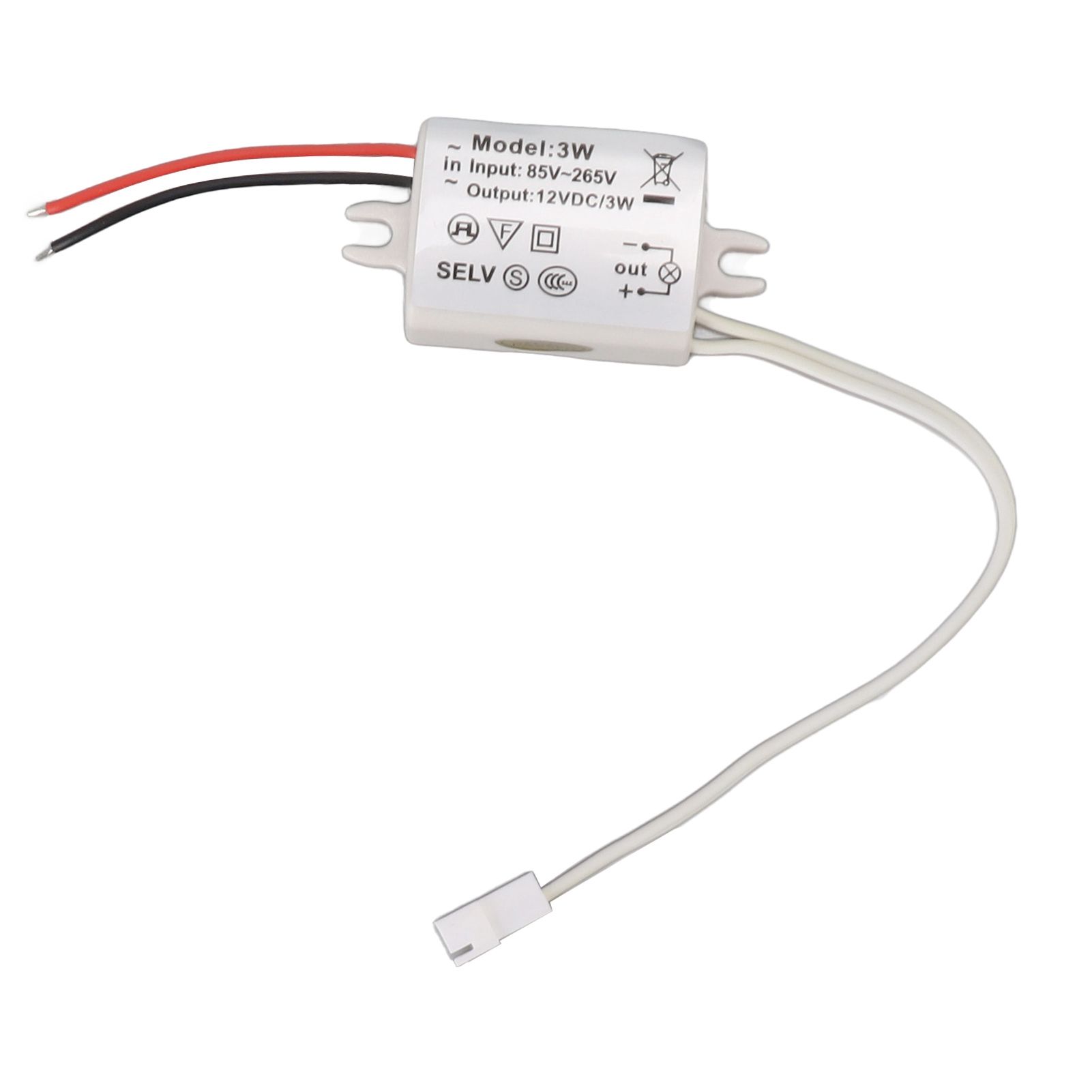 LED Drive Power Adapter DC12V 3W Compact Over Voltage Protection for LED Strip view 10