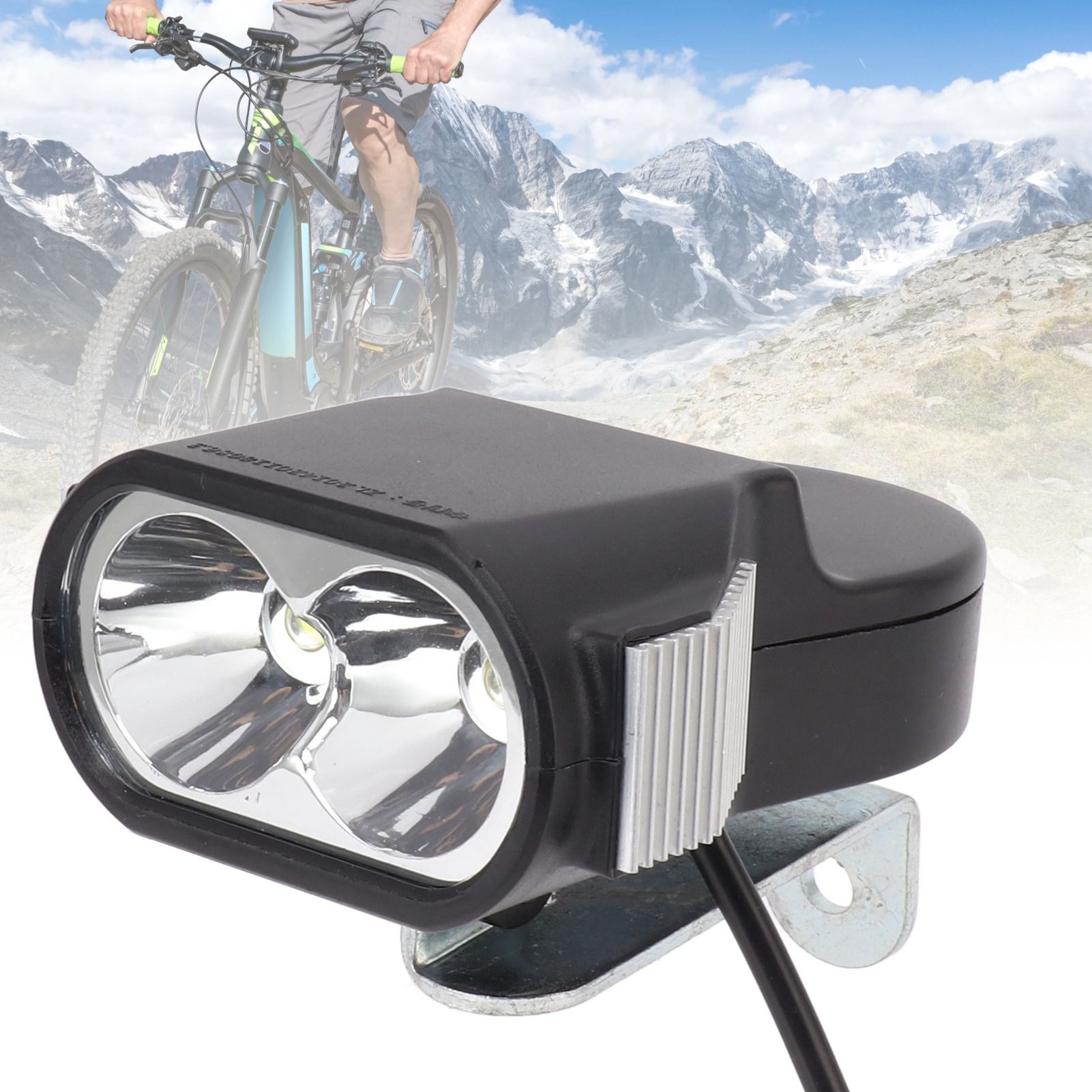 Bicycle Headlight Super Bright Bike LED Head Lamp 24‑60V LED Bike Lights with view 12