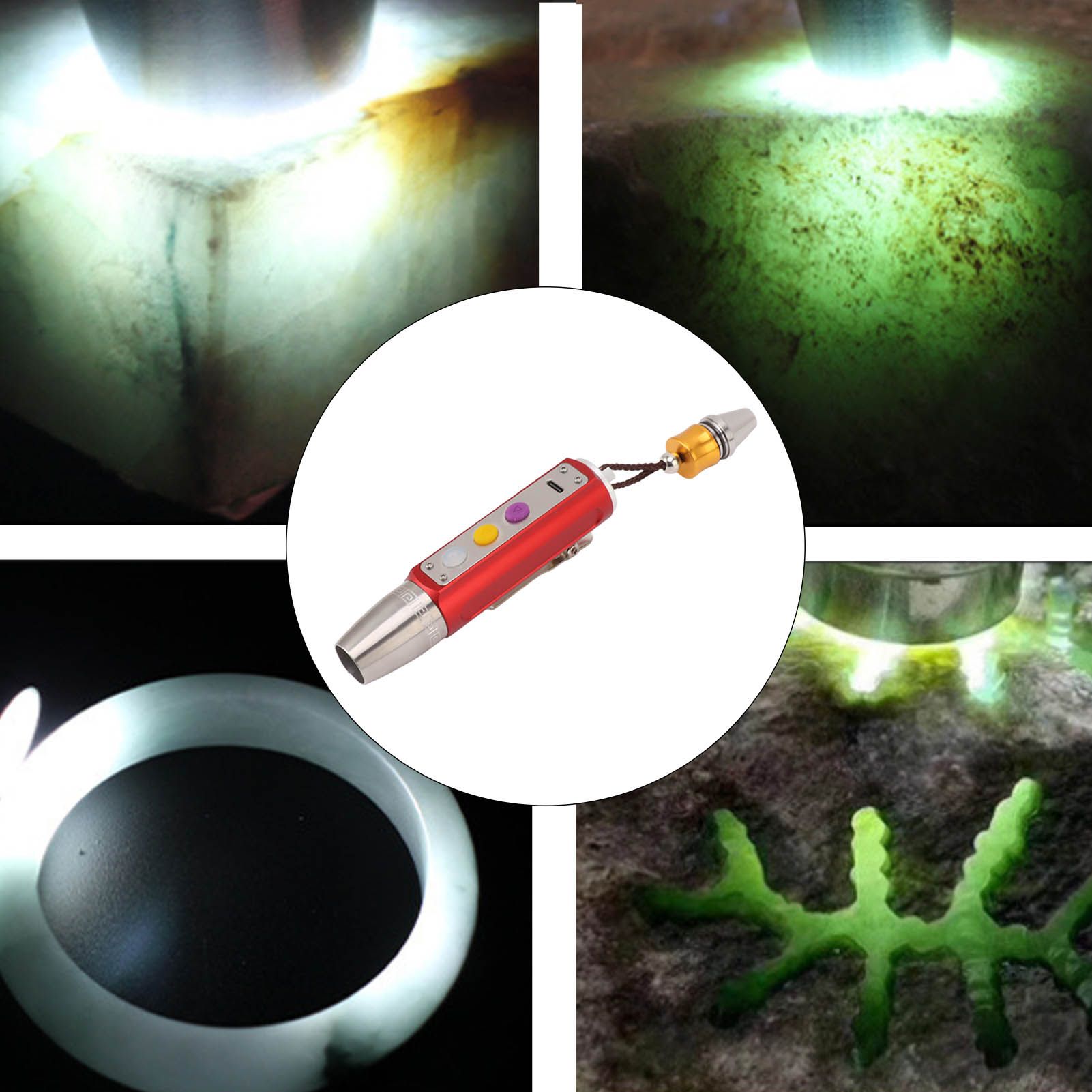 Jade Appraisal Light 3 Light Source Stepless Dimming LED Jade Identification view 11