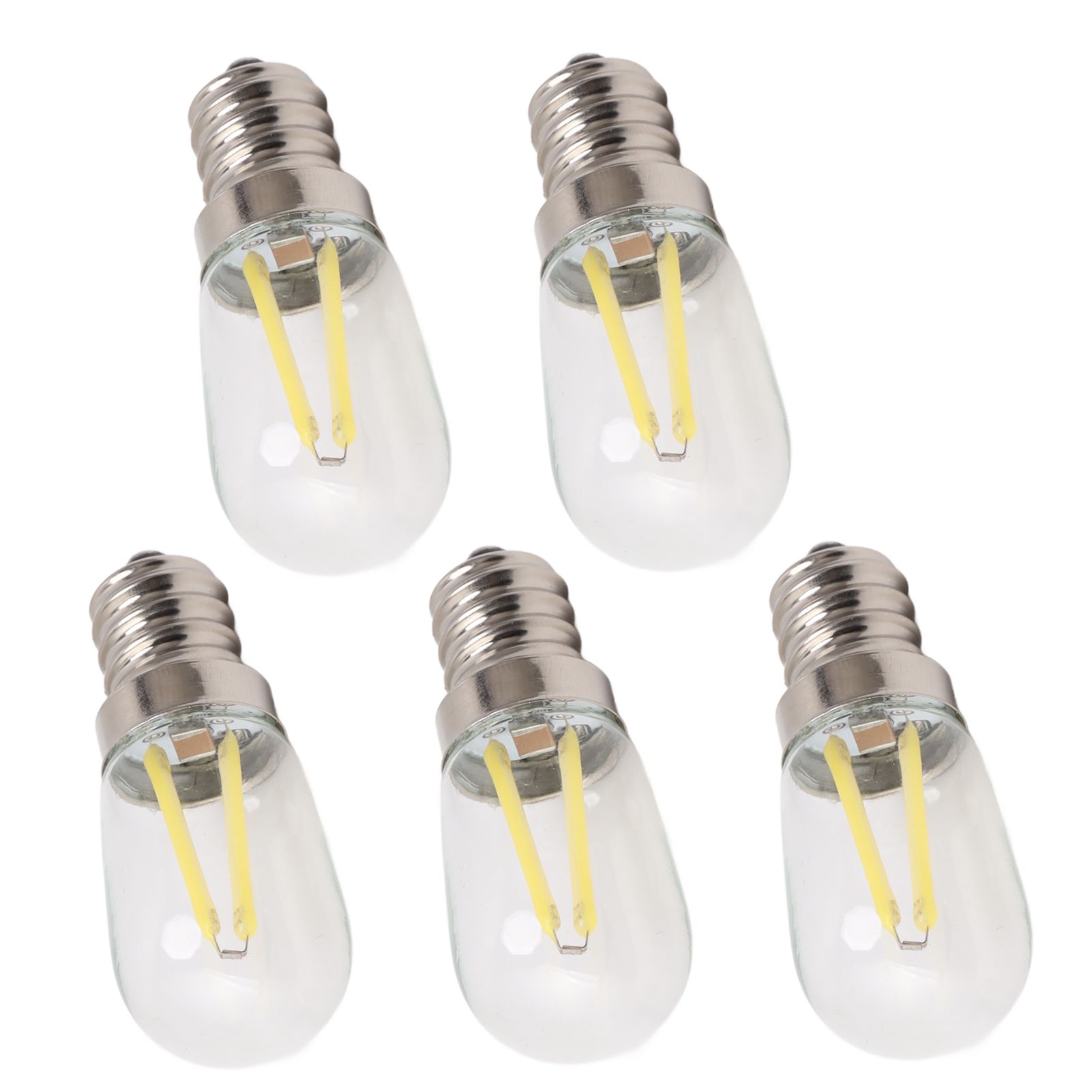 5Pcs Refrigerator Lamp Bulb Low Heat Low Power Consumption E12 LED Fridge view 2